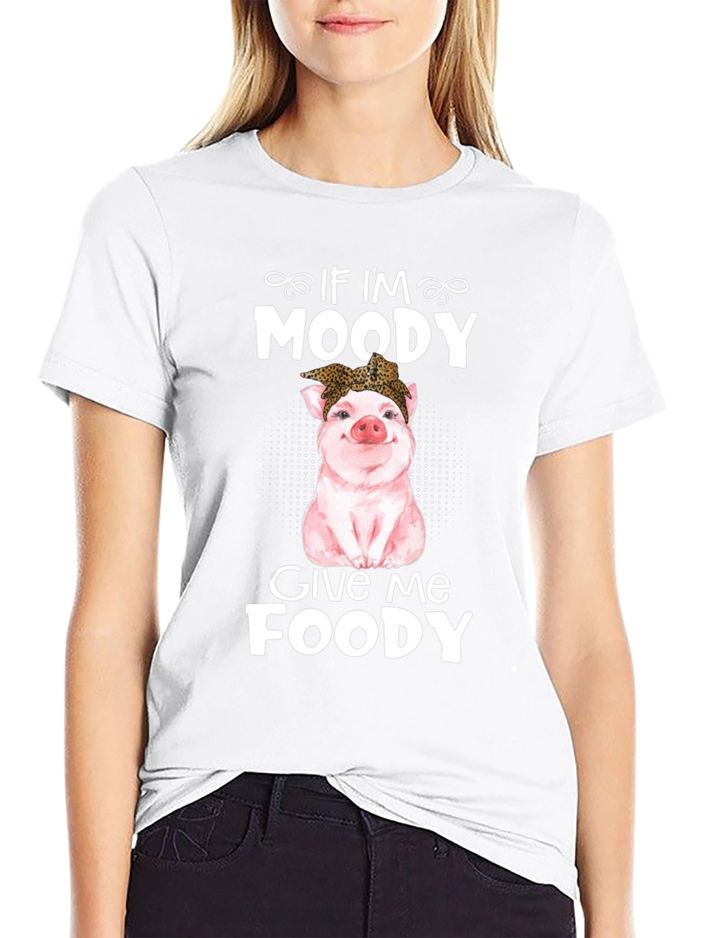 Moody Pig Foodie Graphic Tee