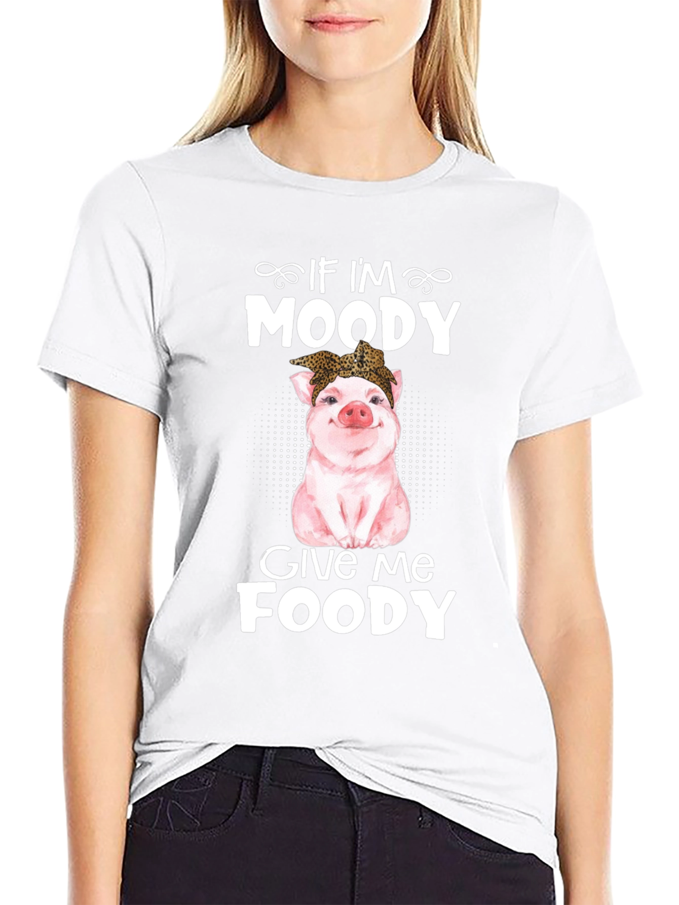Moody Pig Foodie Graphic Tee
