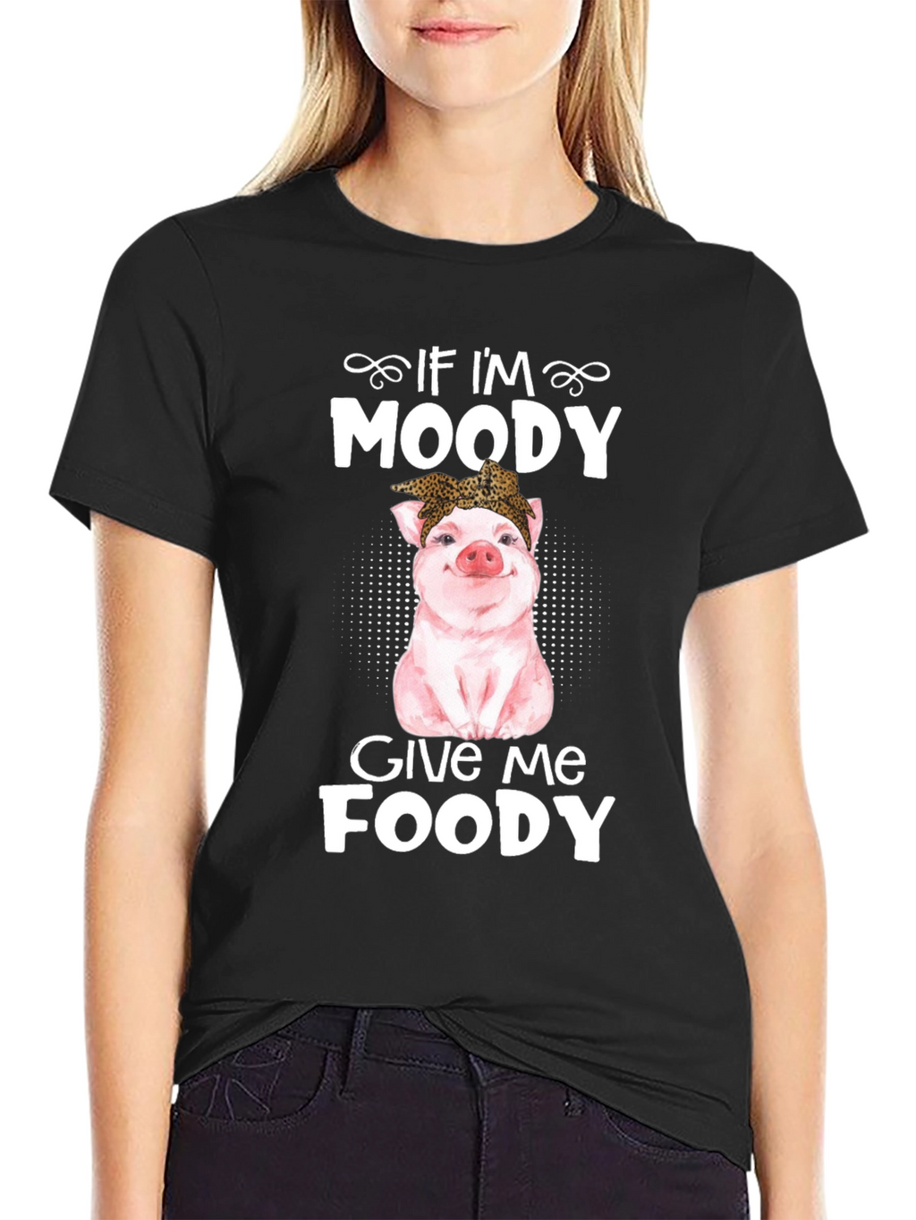 Moody Pig Foodie Graphic Tee