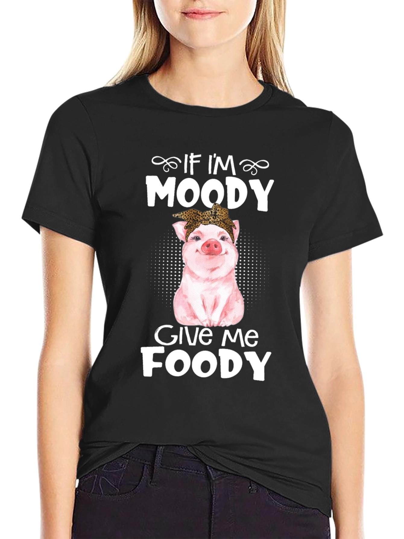 Moody Pig Foodie Graphic Tee