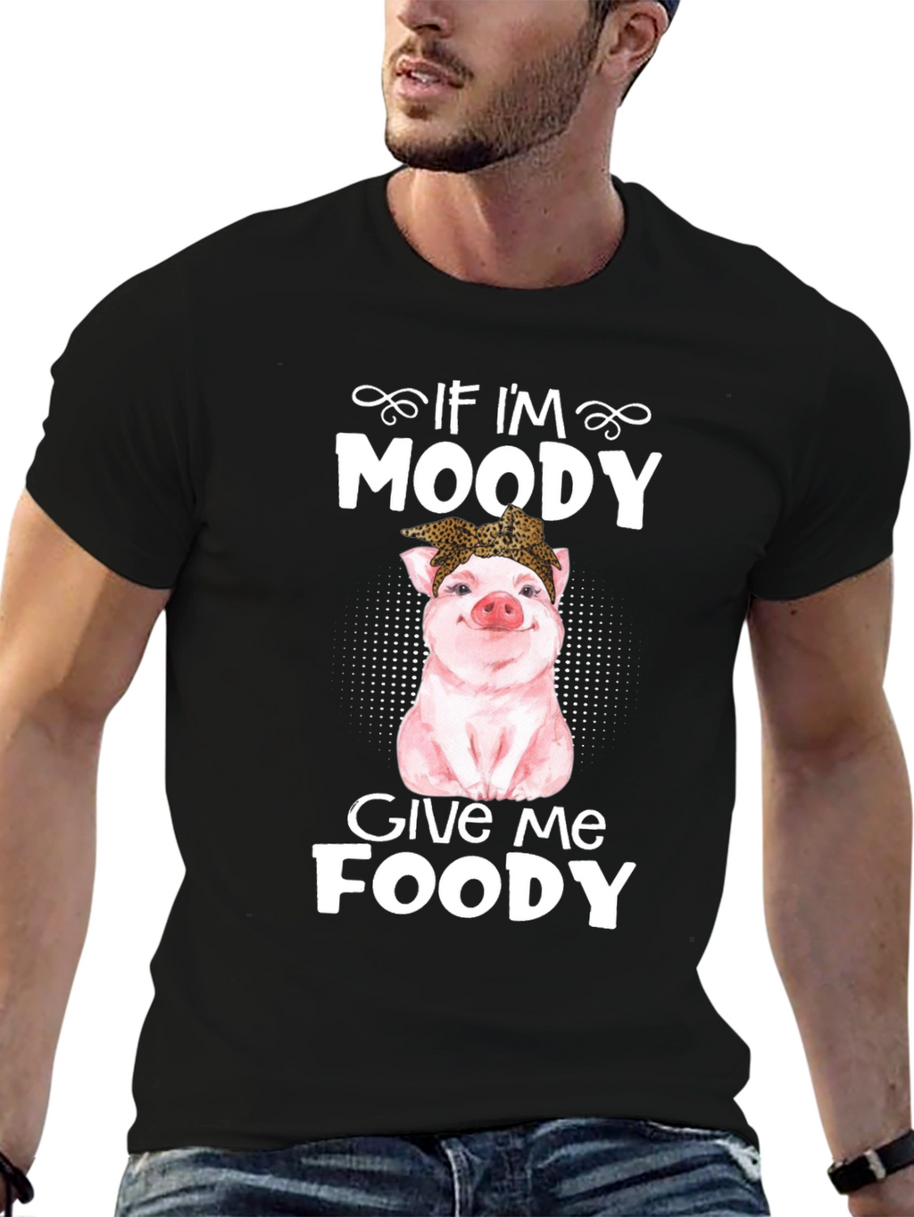 Moody Pig Foodie Graphic Tee