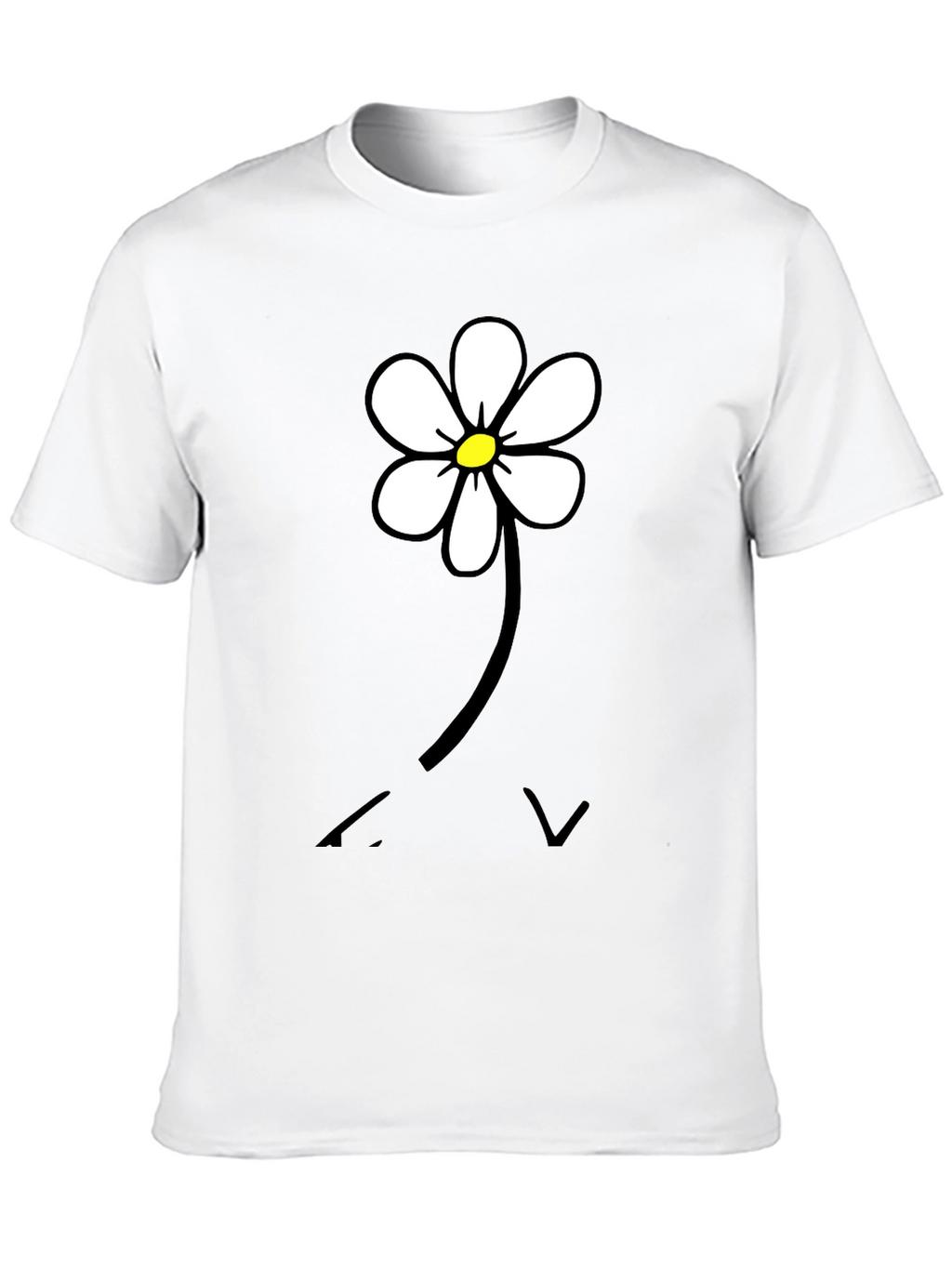 Daisy Flower Graphic T-Shirt