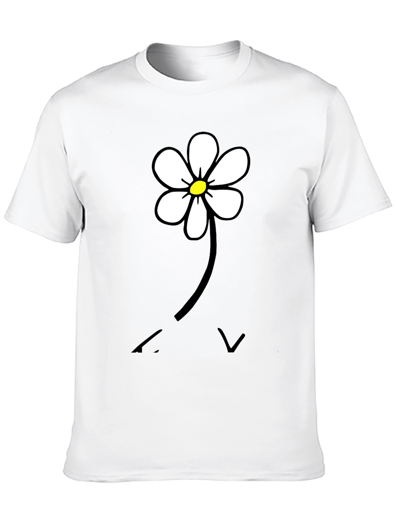 Daisy Flower Graphic T-Shirt