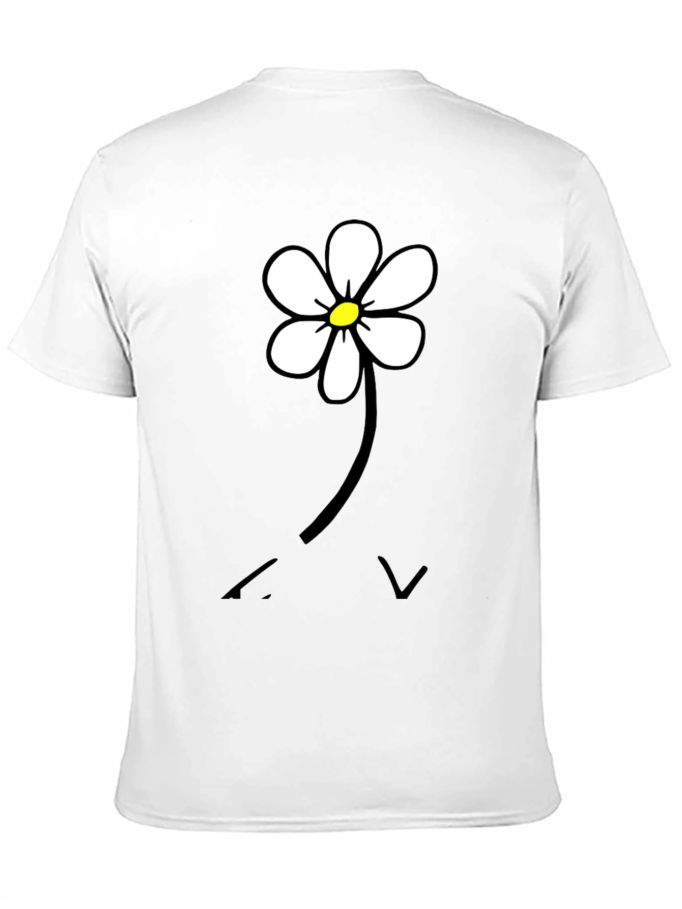 Daisy Flower Graphic T-Shirt