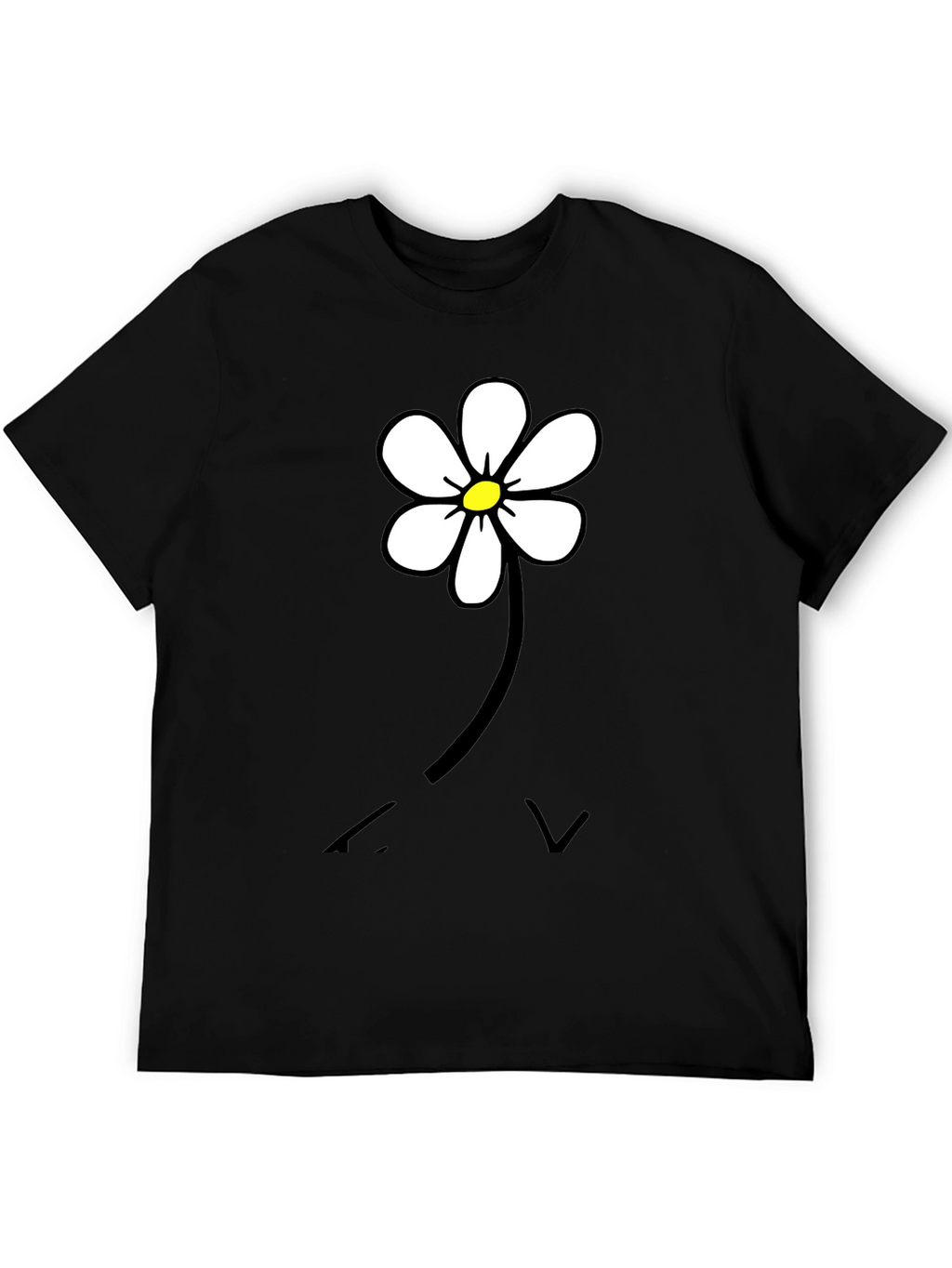 Daisy Flower Graphic T-Shirt