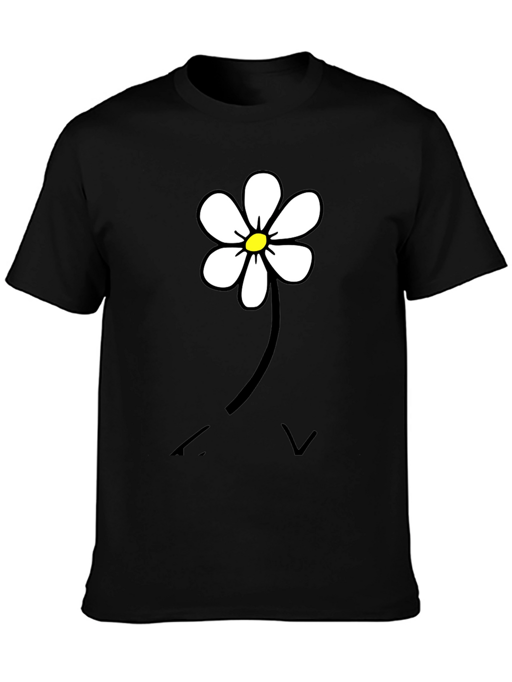 Daisy Flower Graphic T-Shirt