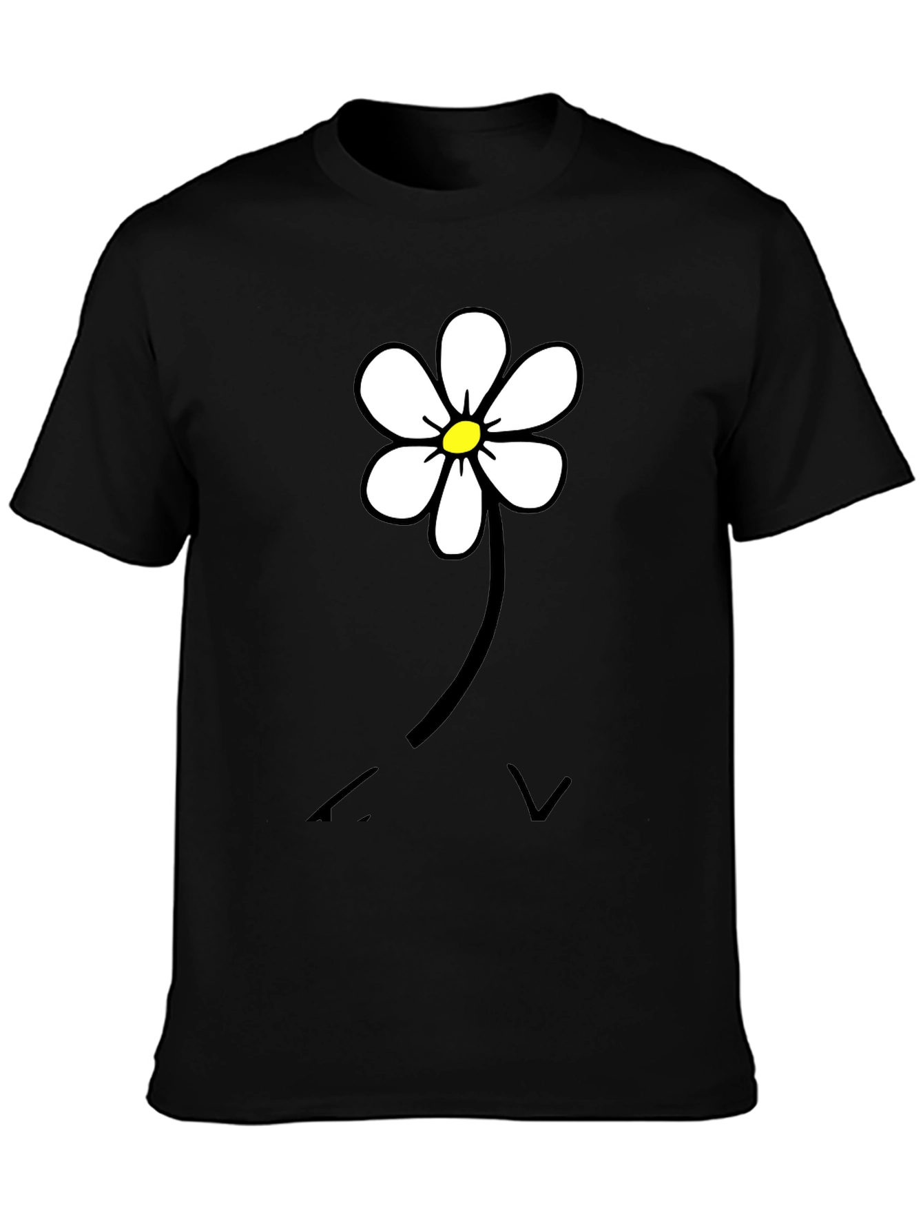 Daisy Flower Graphic T-Shirt