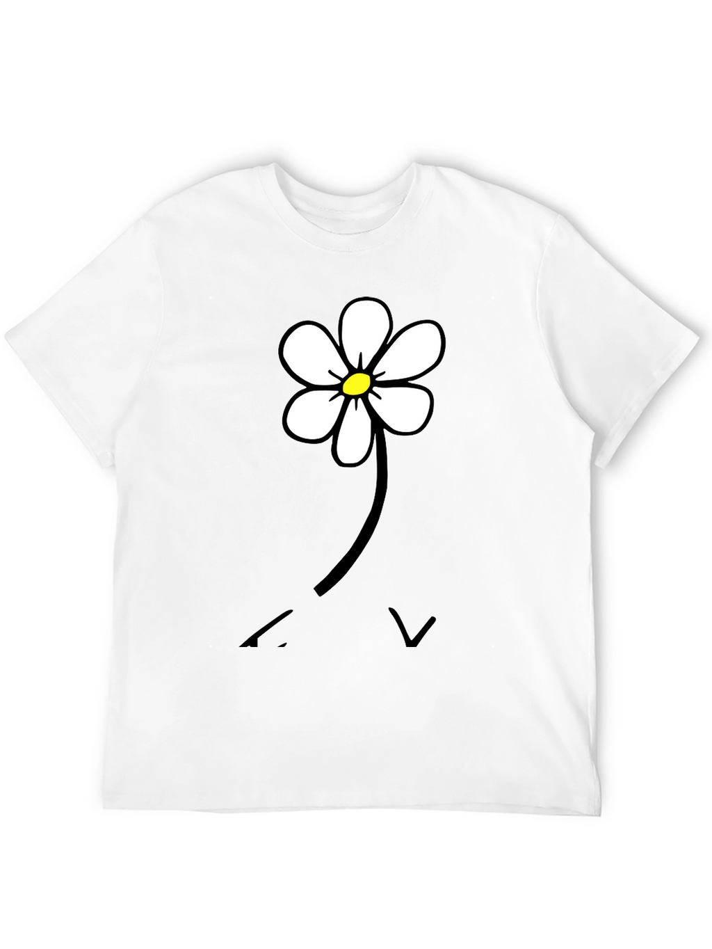 Daisy Flower Graphic T-Shirt