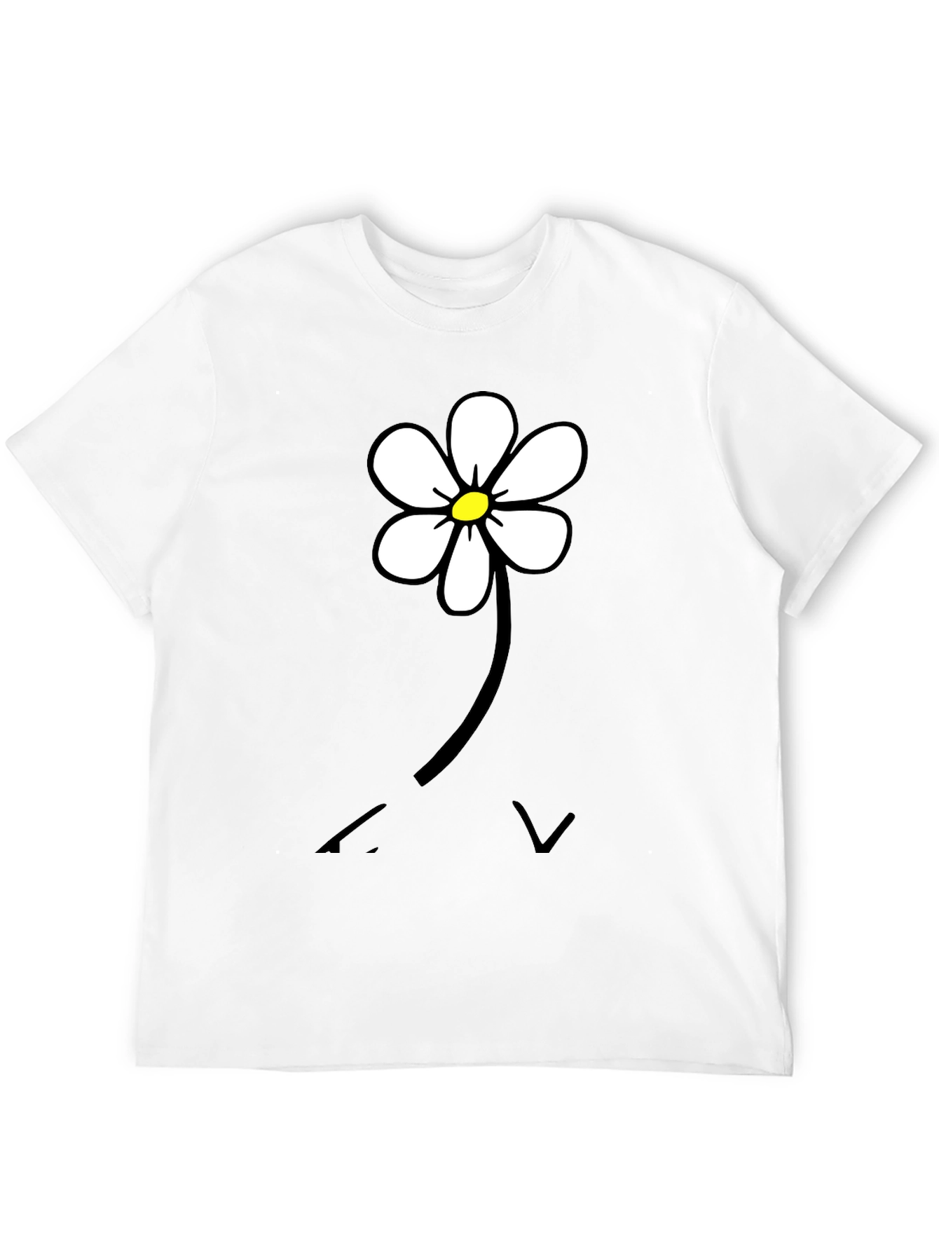 Daisy Flower Graphic T-Shirt