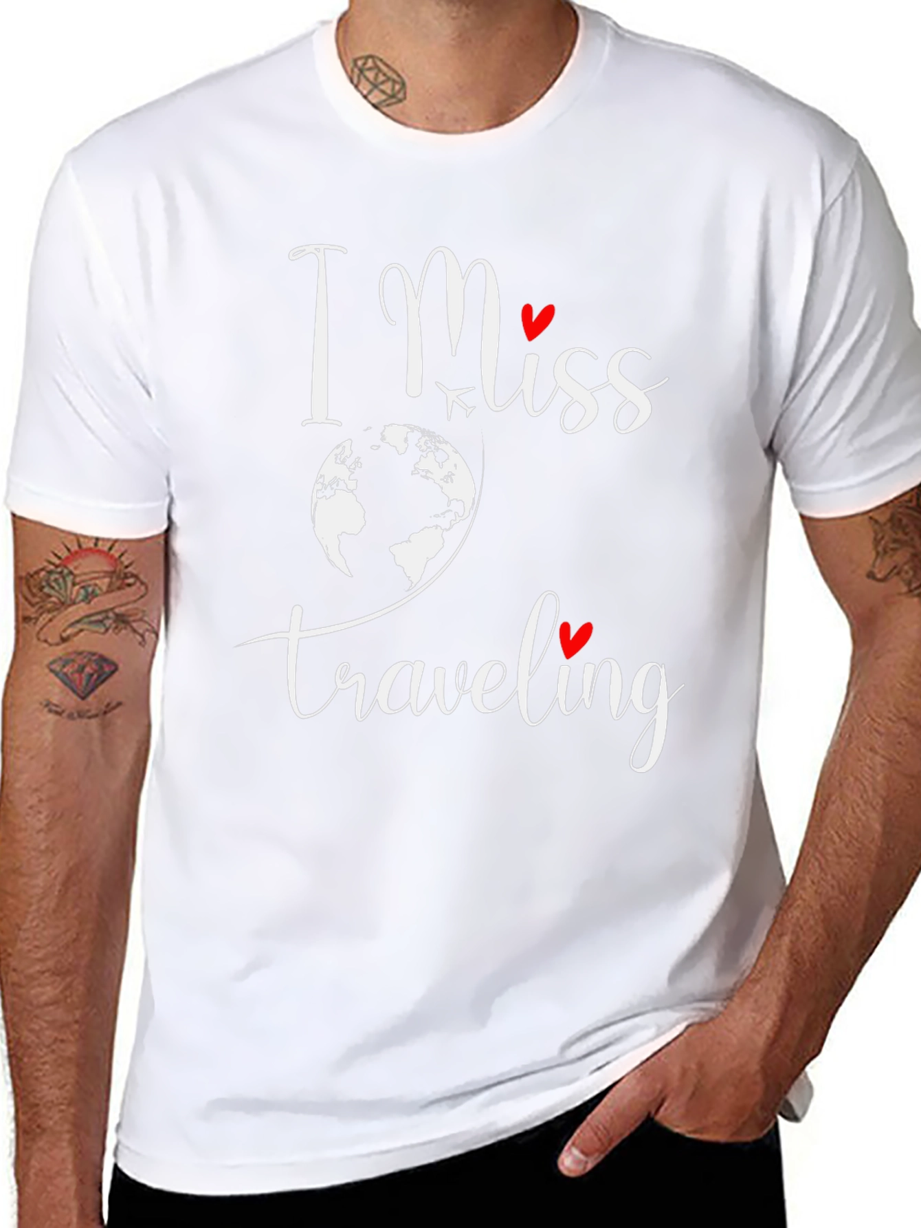 I Miss Traveling Graphic Tee