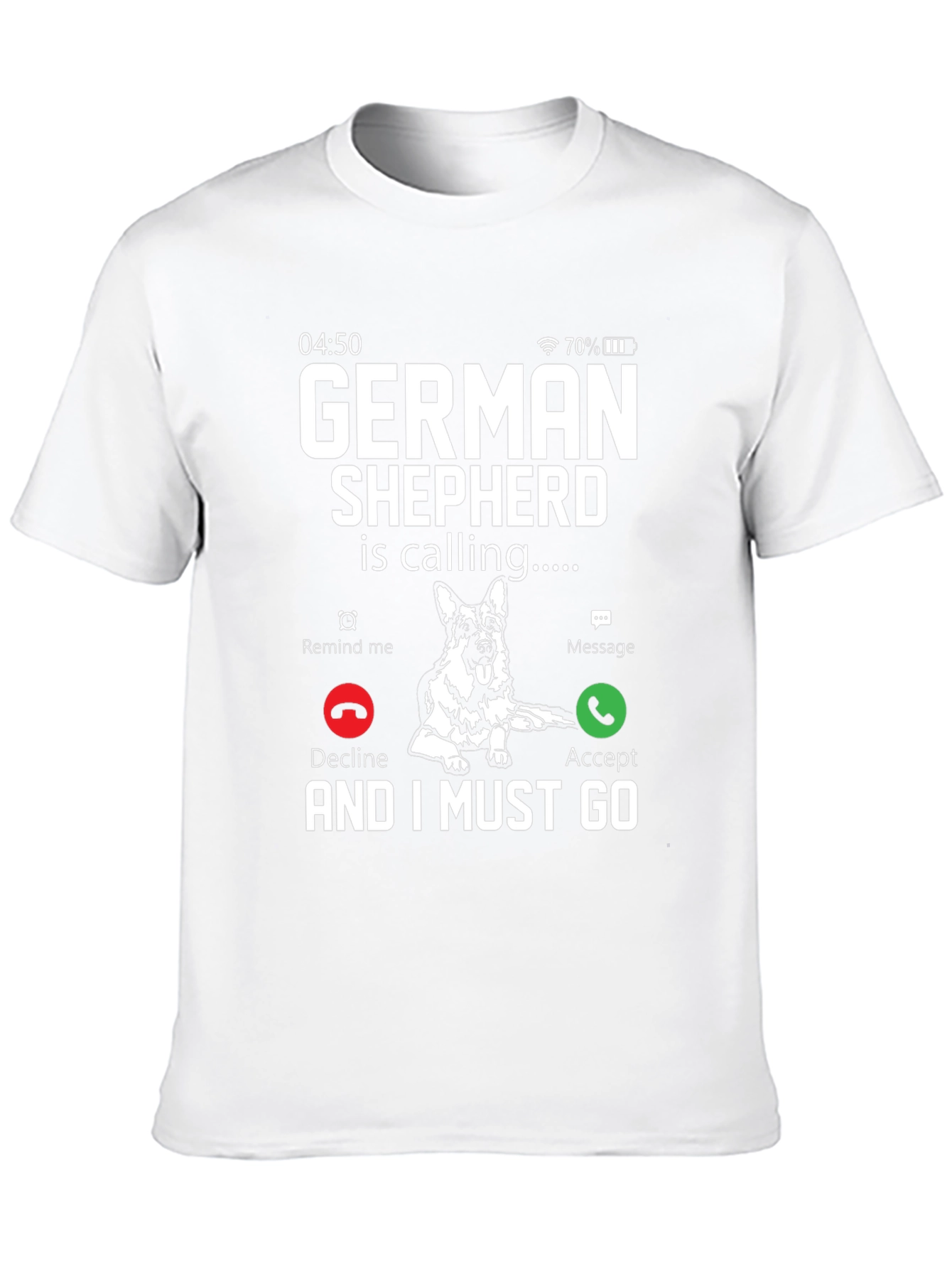 German Shepherd Calling T-Shirt