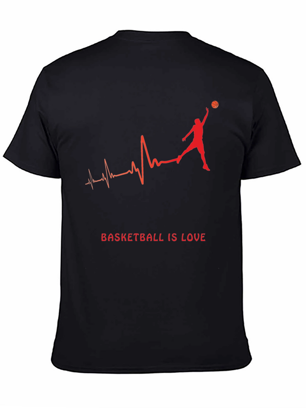 Basketball is Love Graphic T-Shirt