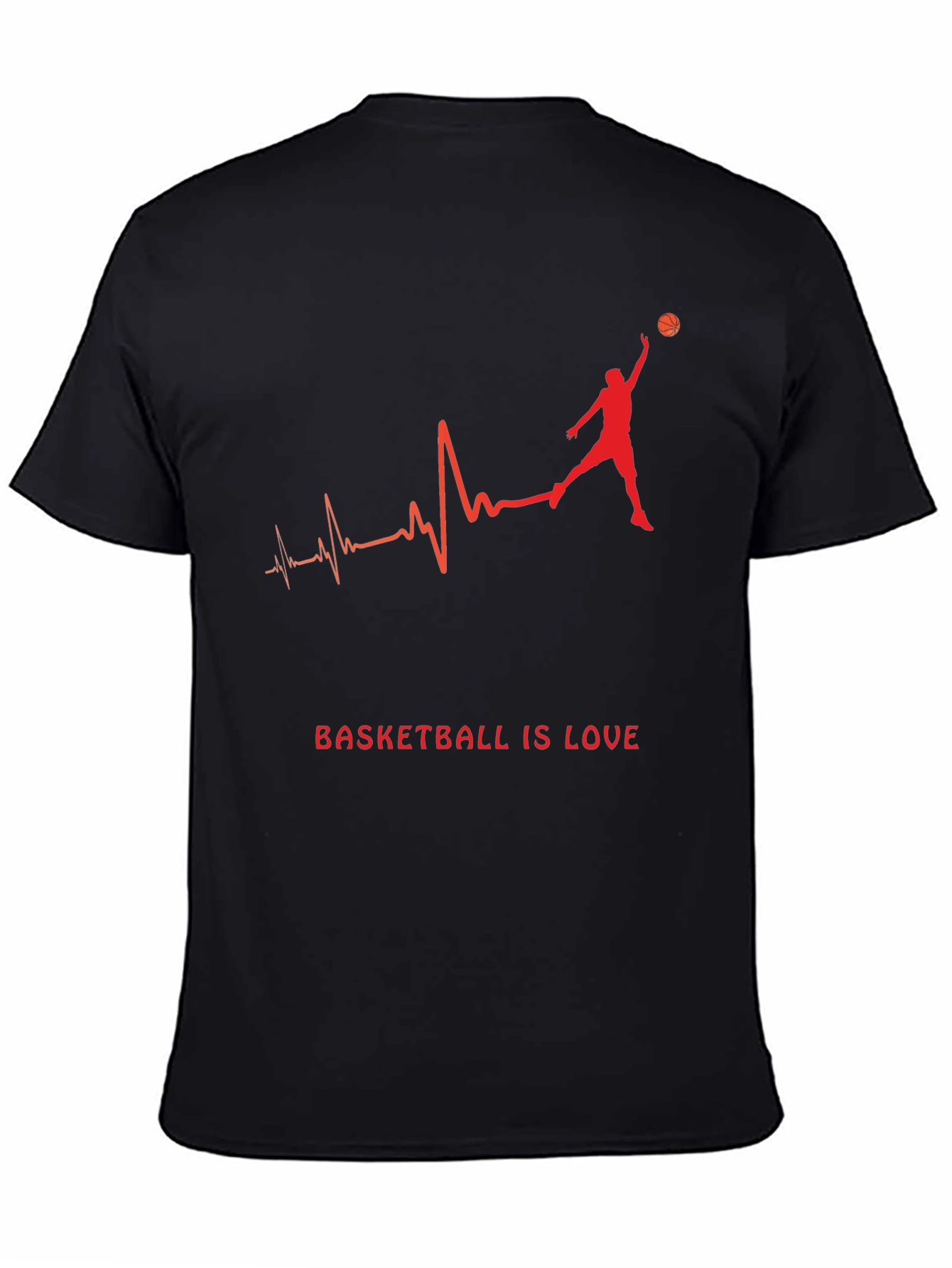 Basketball is Love Graphic T-Shirt