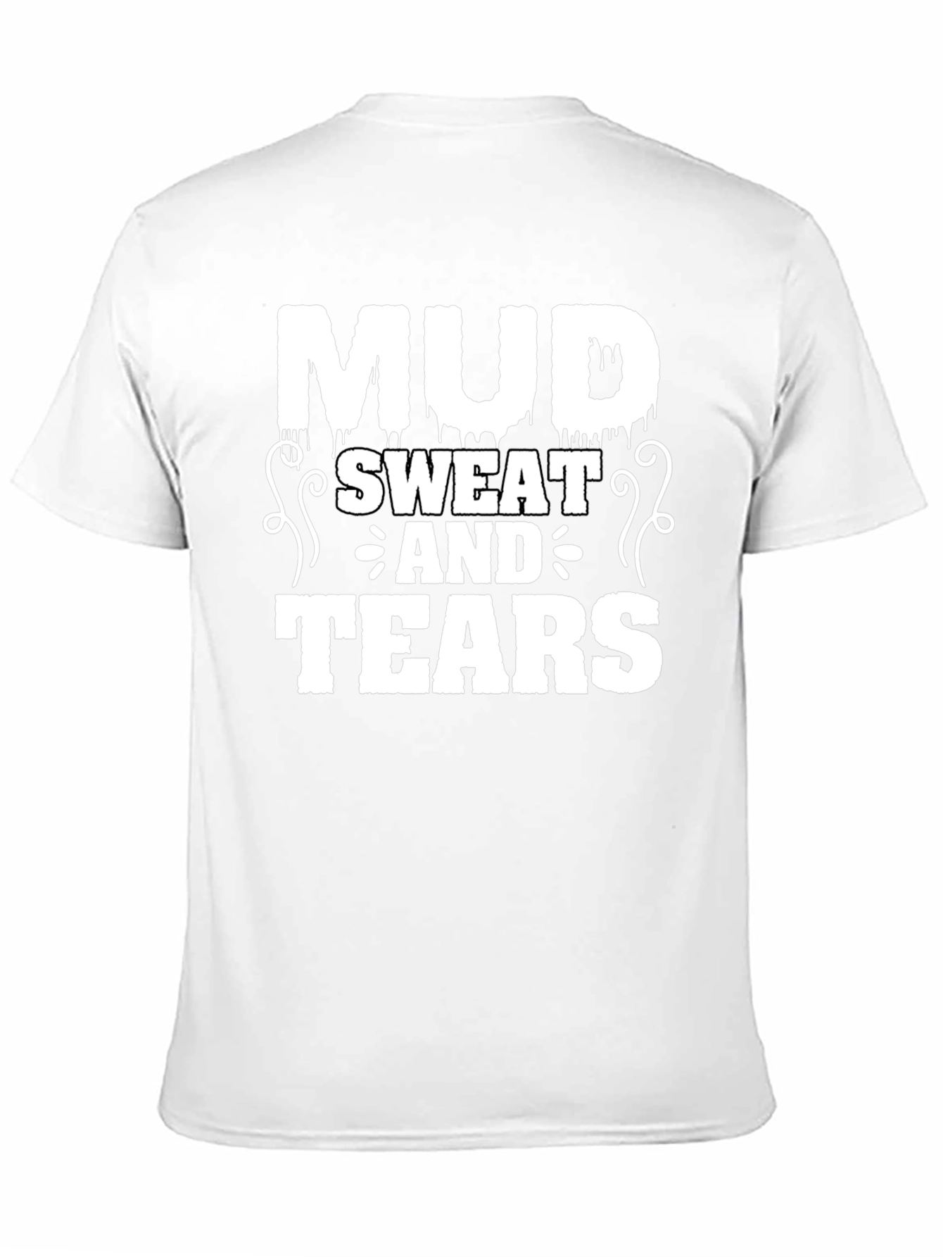 Mud Sweat and Tears Black Graphic T-Shirt