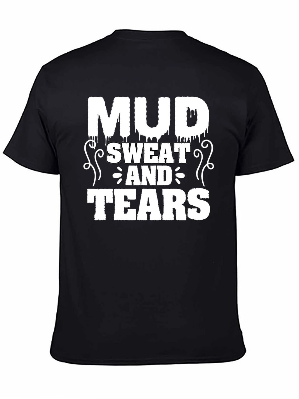 Mud Sweat and Tears Black Graphic T-Shirt