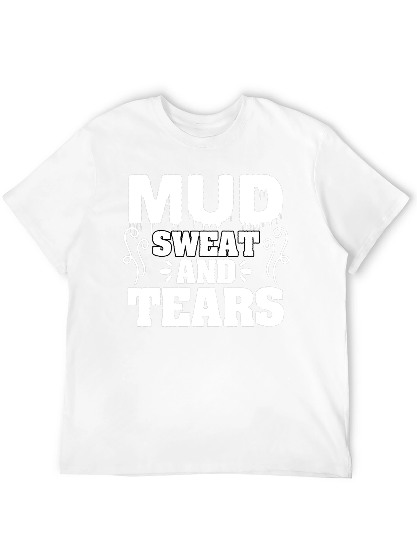 Mud Sweat and Tears Black Graphic T-Shirt