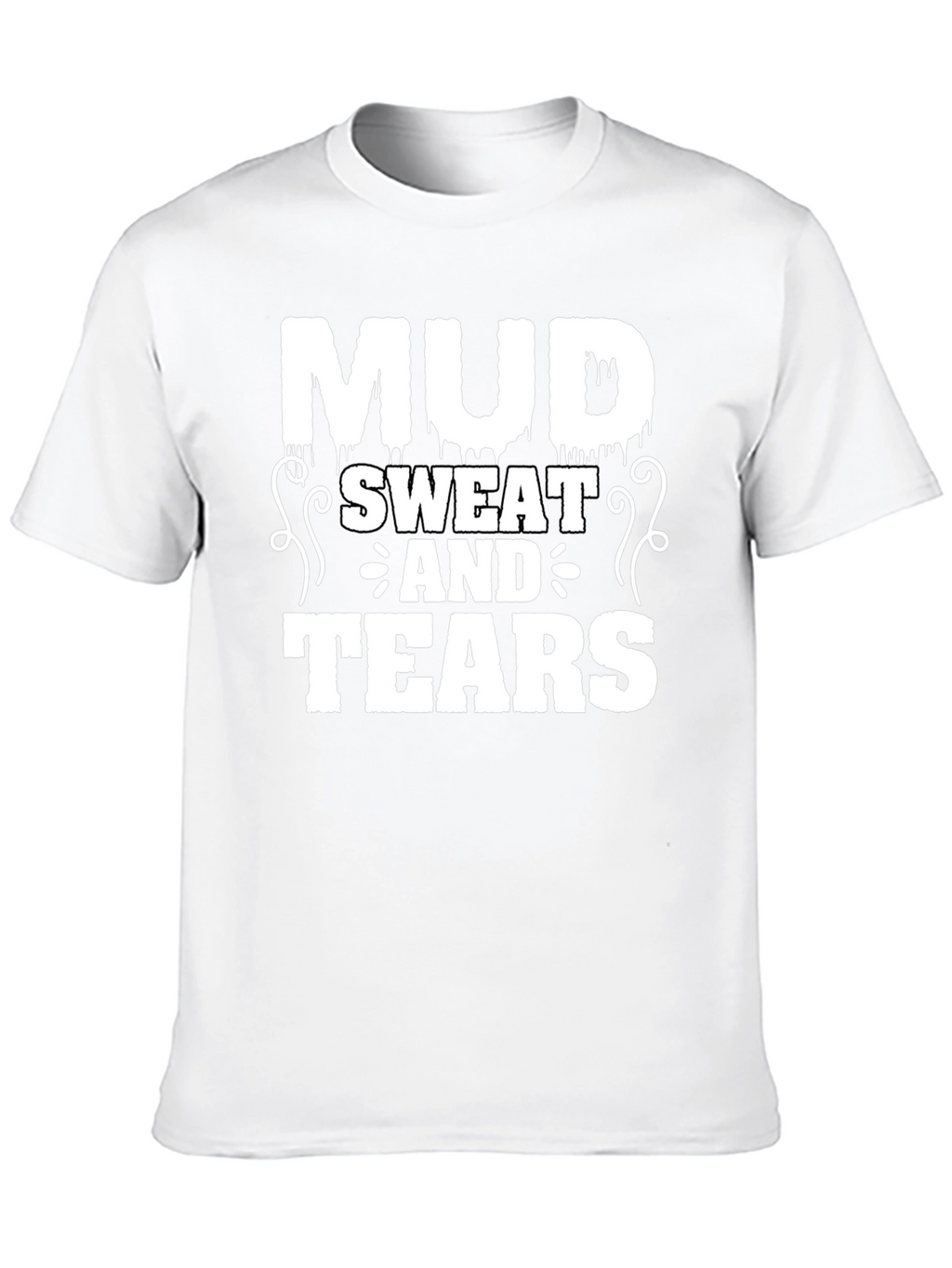 Mud Sweat and Tears Black Graphic T-Shirt