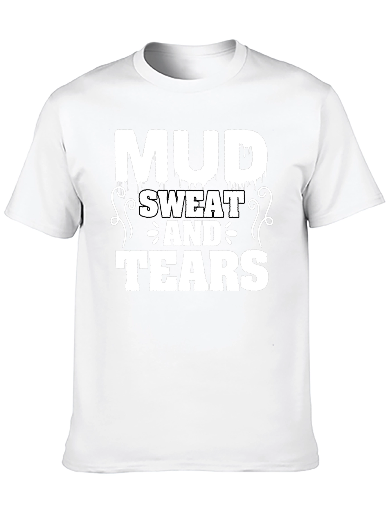 Mud Sweat and Tears Black Graphic T-Shirt