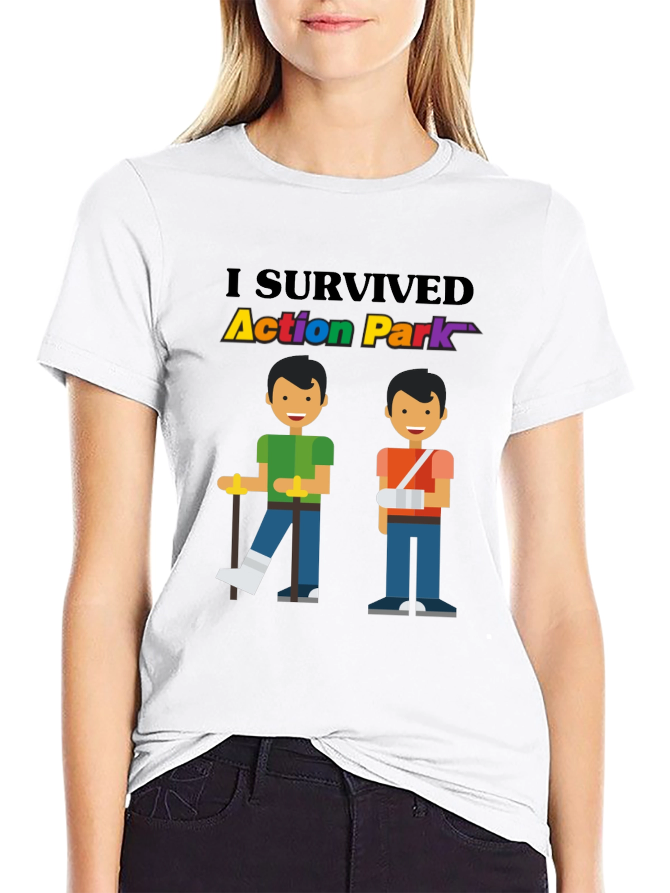 I Survived Action Park Graphic T-Shirt
