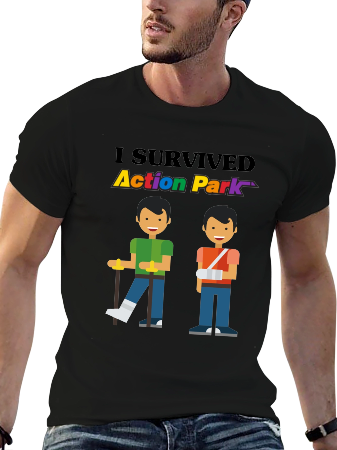 I Survived Action Park Graphic T-Shirt