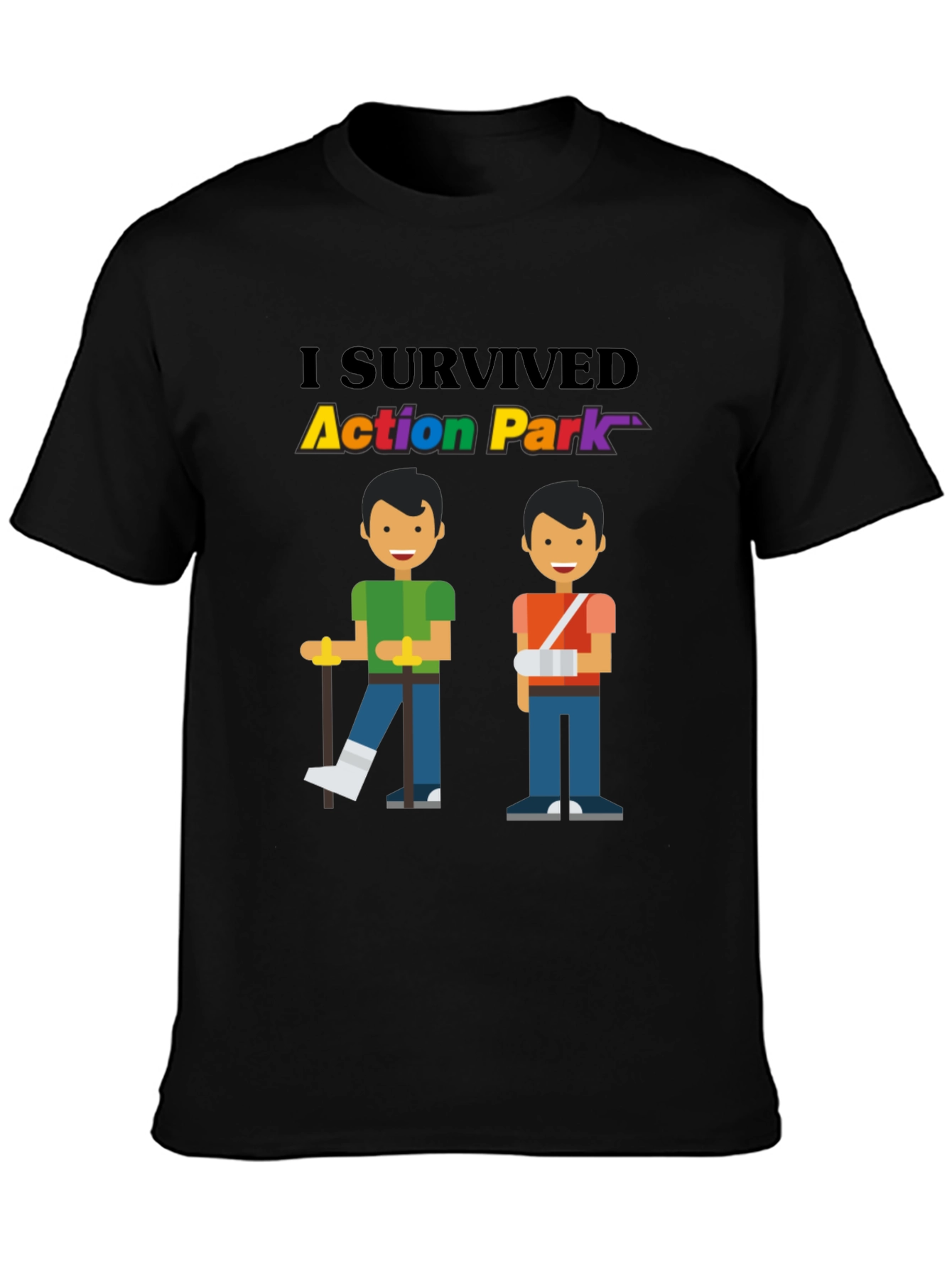 I Survived Action Park Graphic T-Shirt