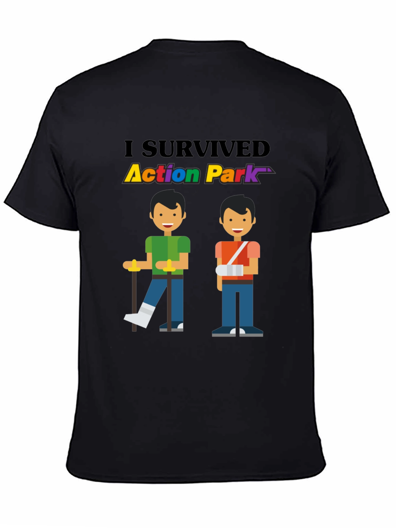 I Survived Action Park Graphic T-Shirt