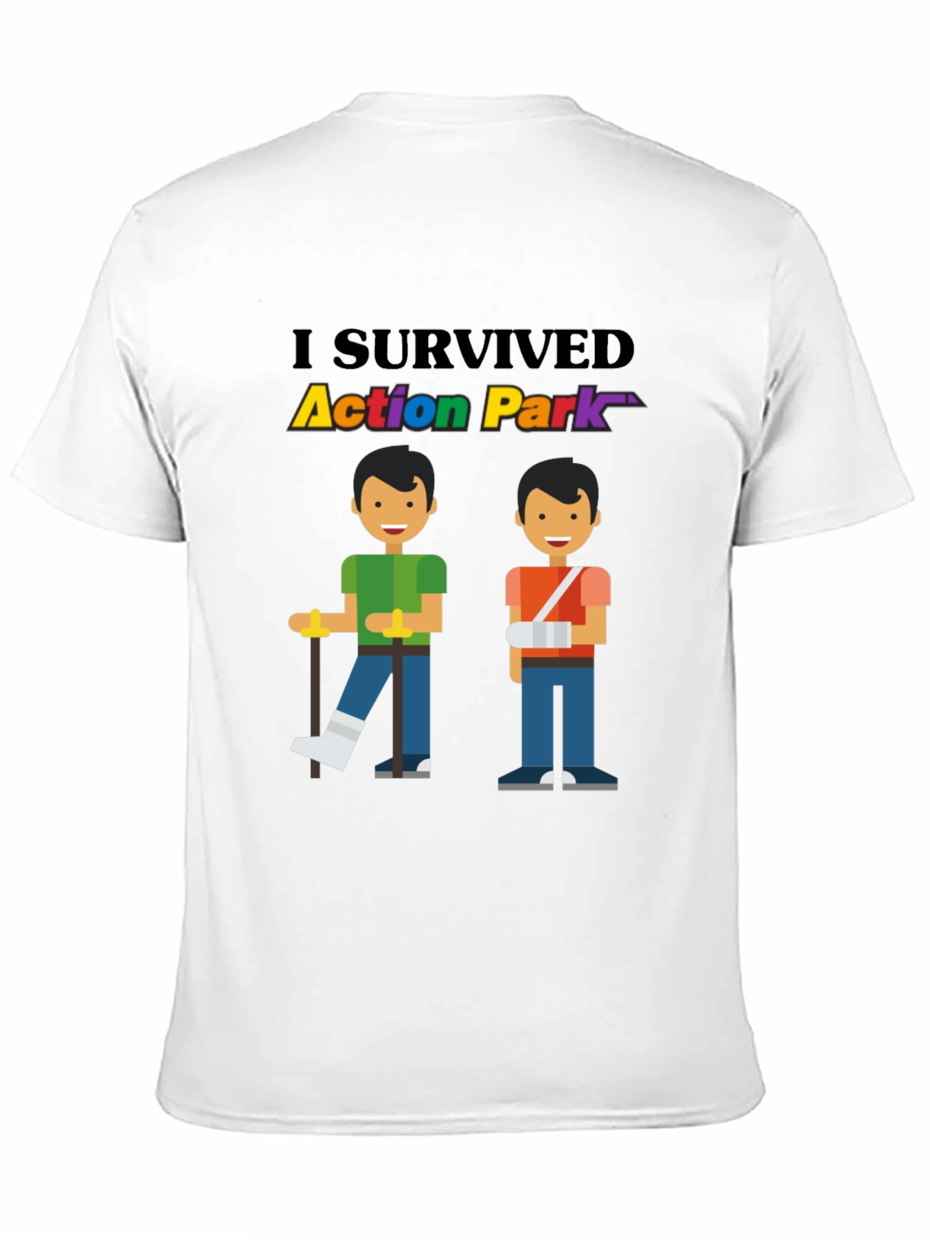 I Survived Action Park Graphic T-Shirt