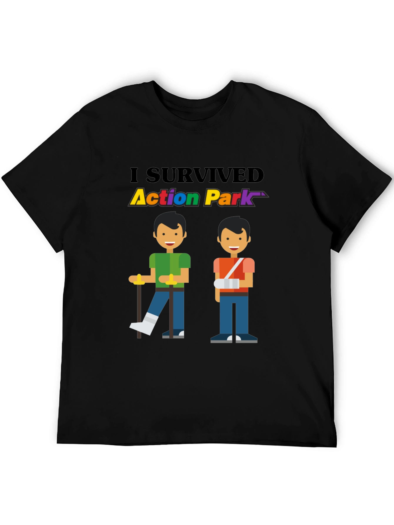 I Survived Action Park Graphic T-Shirt