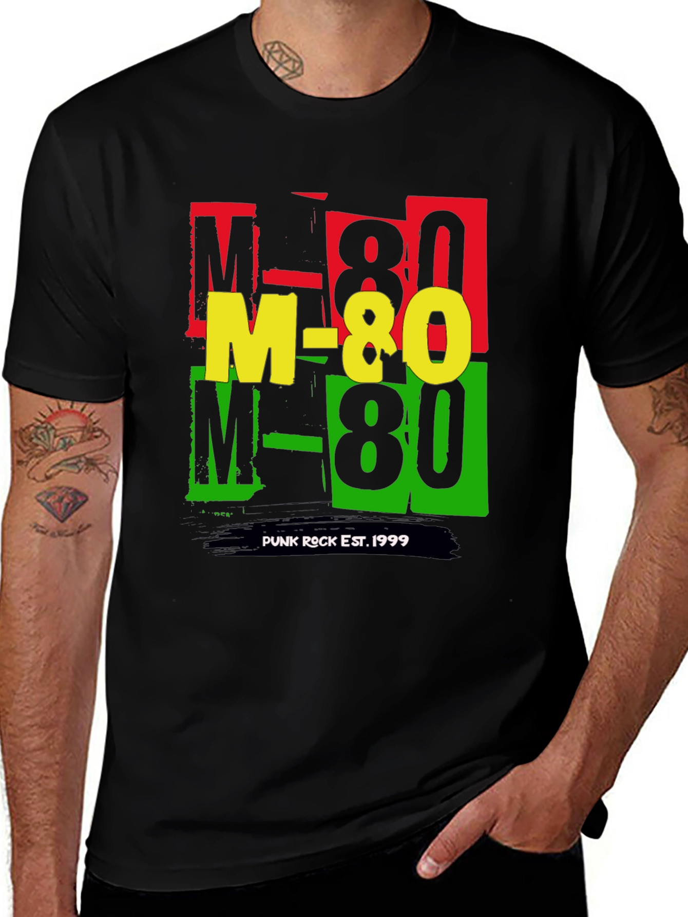 M-80 Punk Rock Est. 1999 Graphic Tee