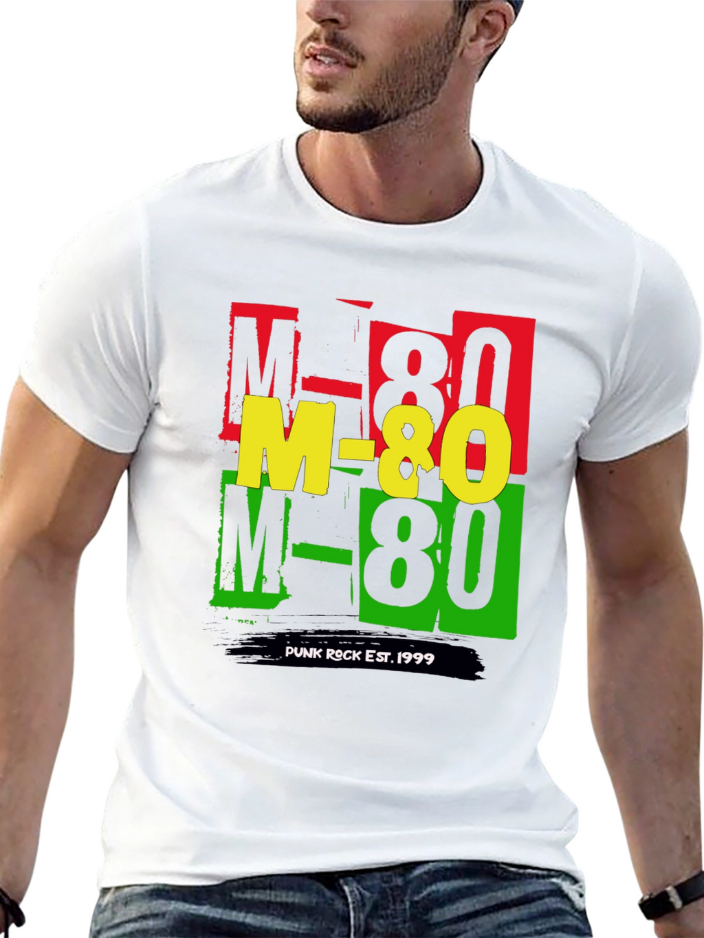 M-80 Punk Rock Est. 1999 Graphic Tee