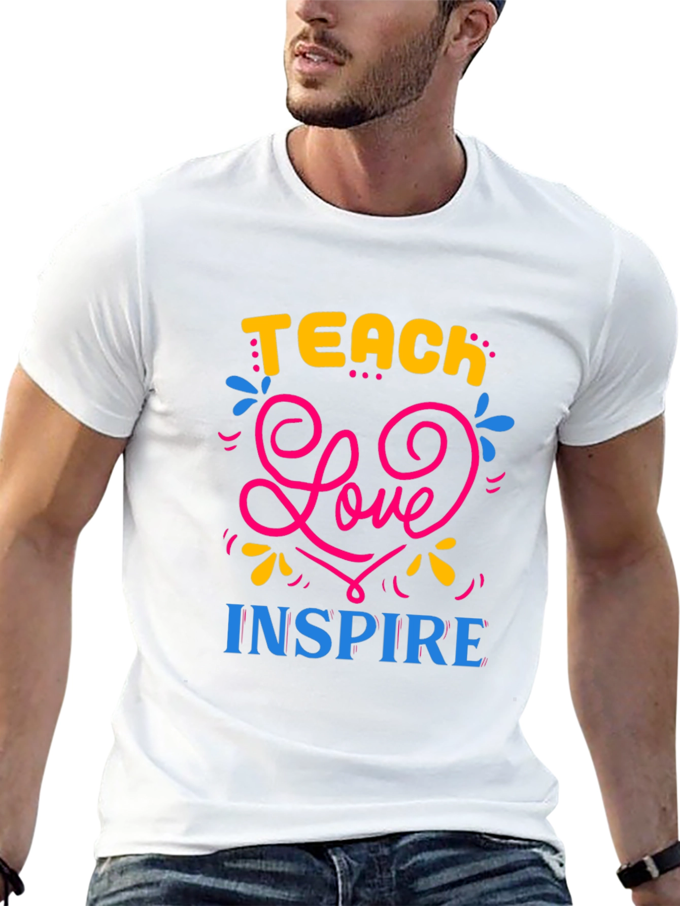 Teach Love Inspire Graphic T-Shirt