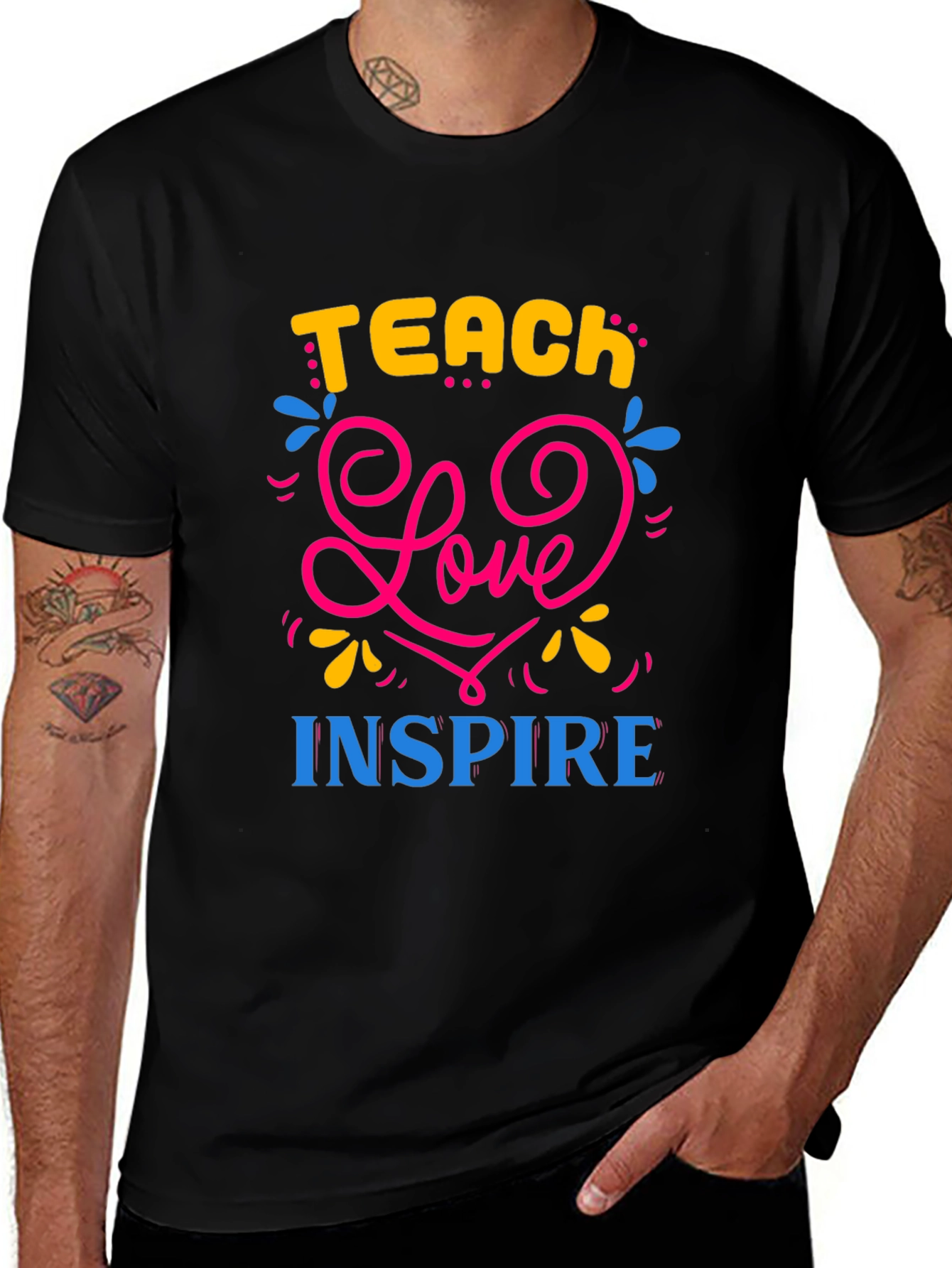Teach Love Inspire Graphic T-Shirt