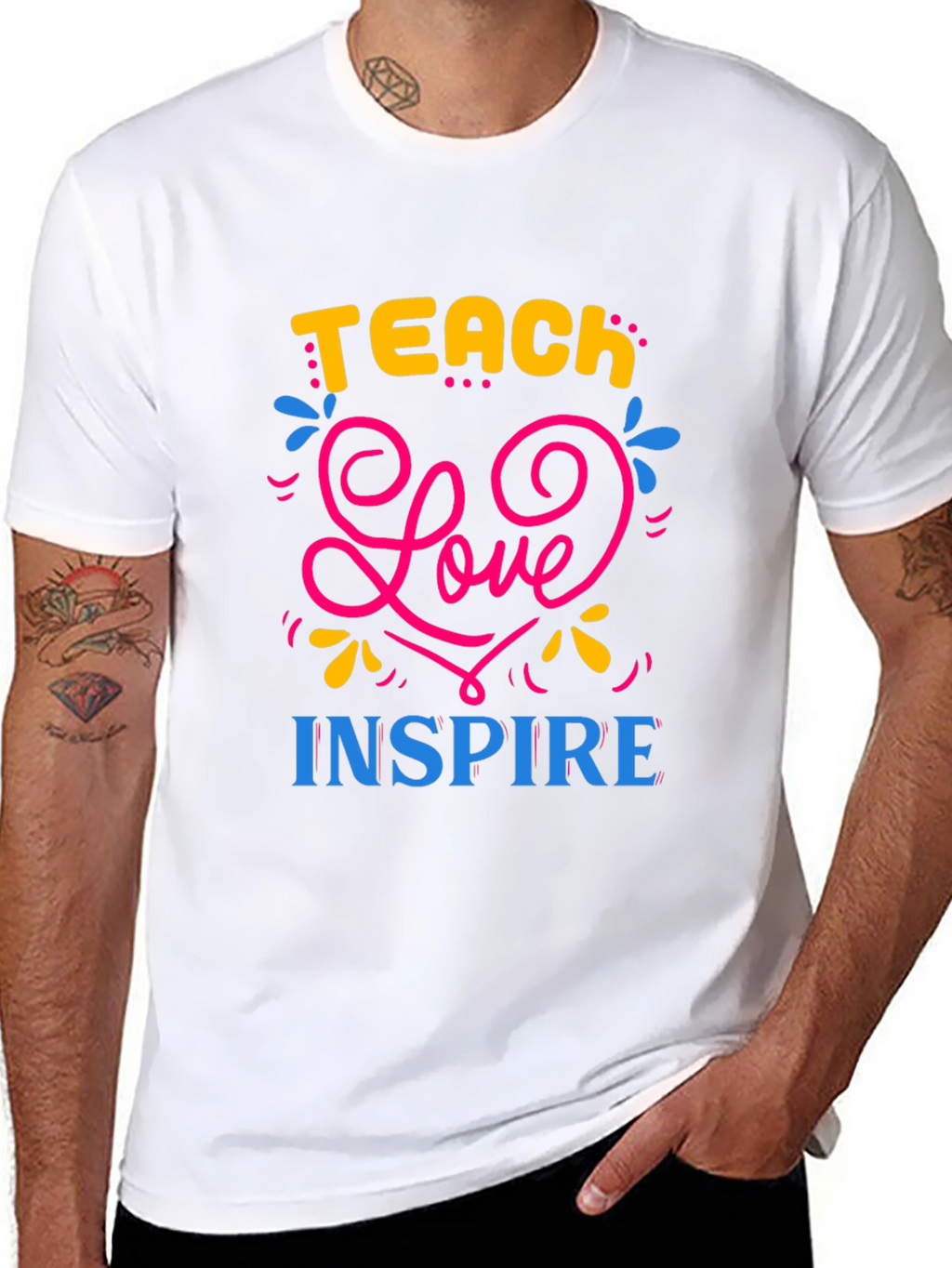 Teach Love Inspire Graphic T-Shirt