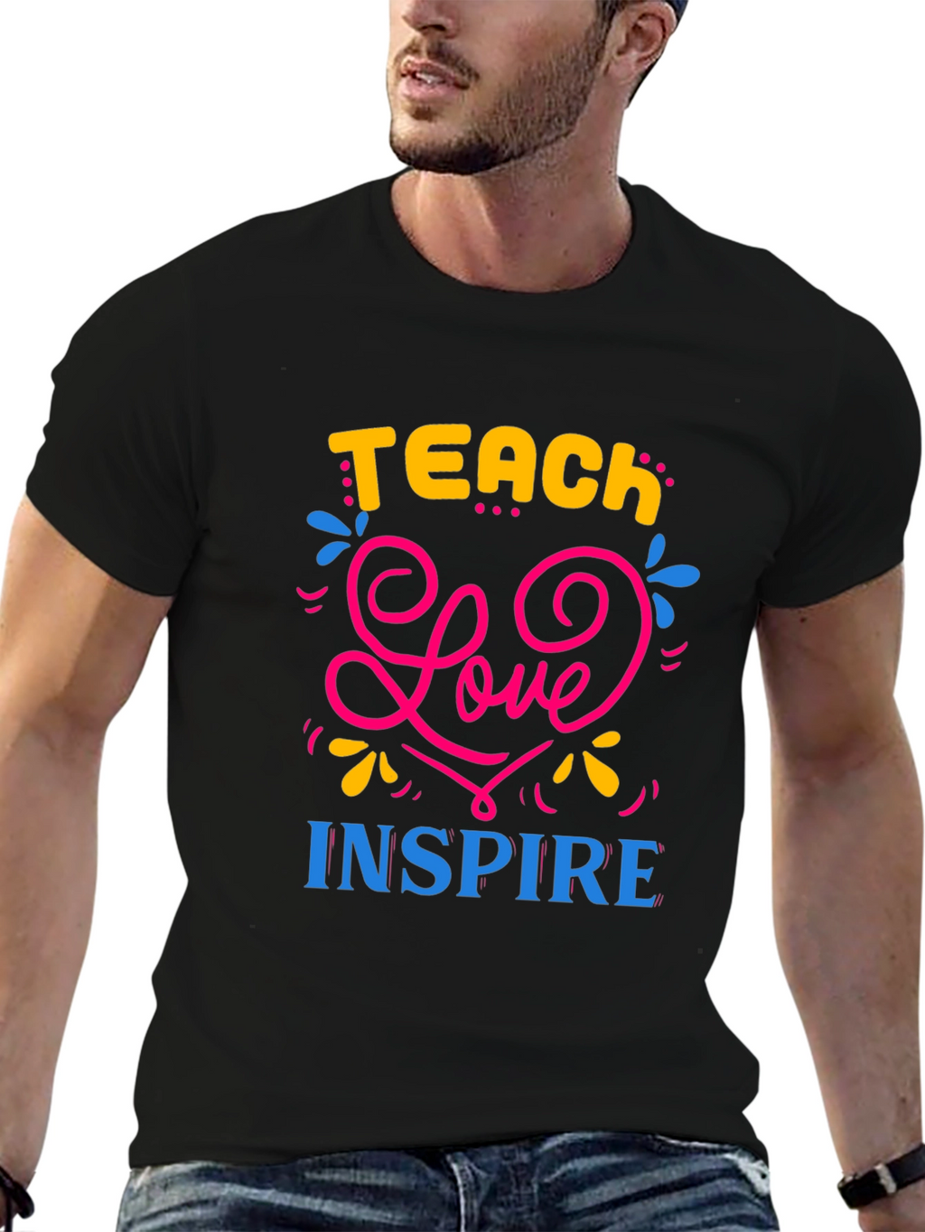 Teach Love Inspire Graphic T-Shirt