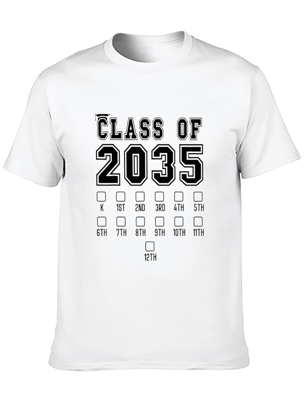 Class of 2035 Graduation Year T-Shirt