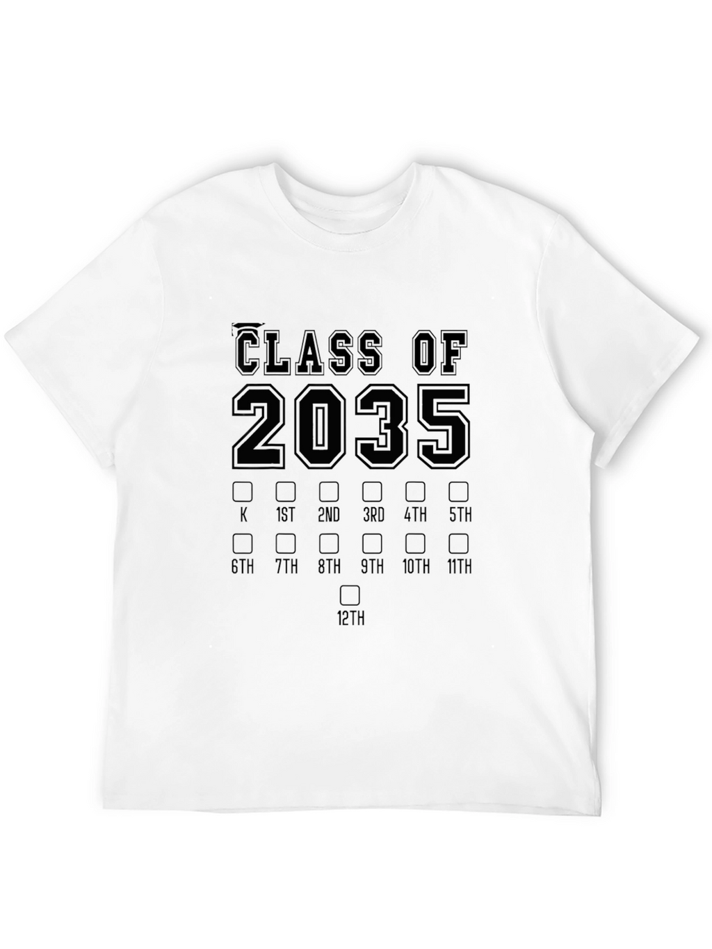Class of 2035 Graduation Year T-Shirt
