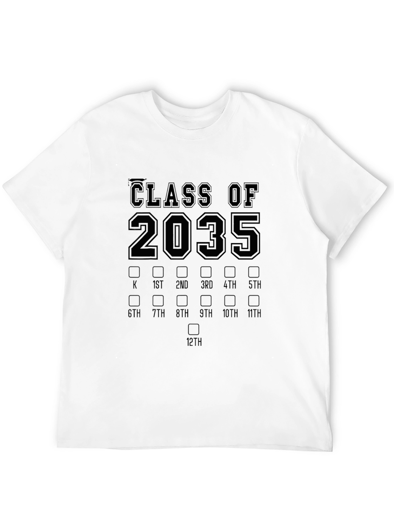 Class of 2035 Graduation Year T-Shirt