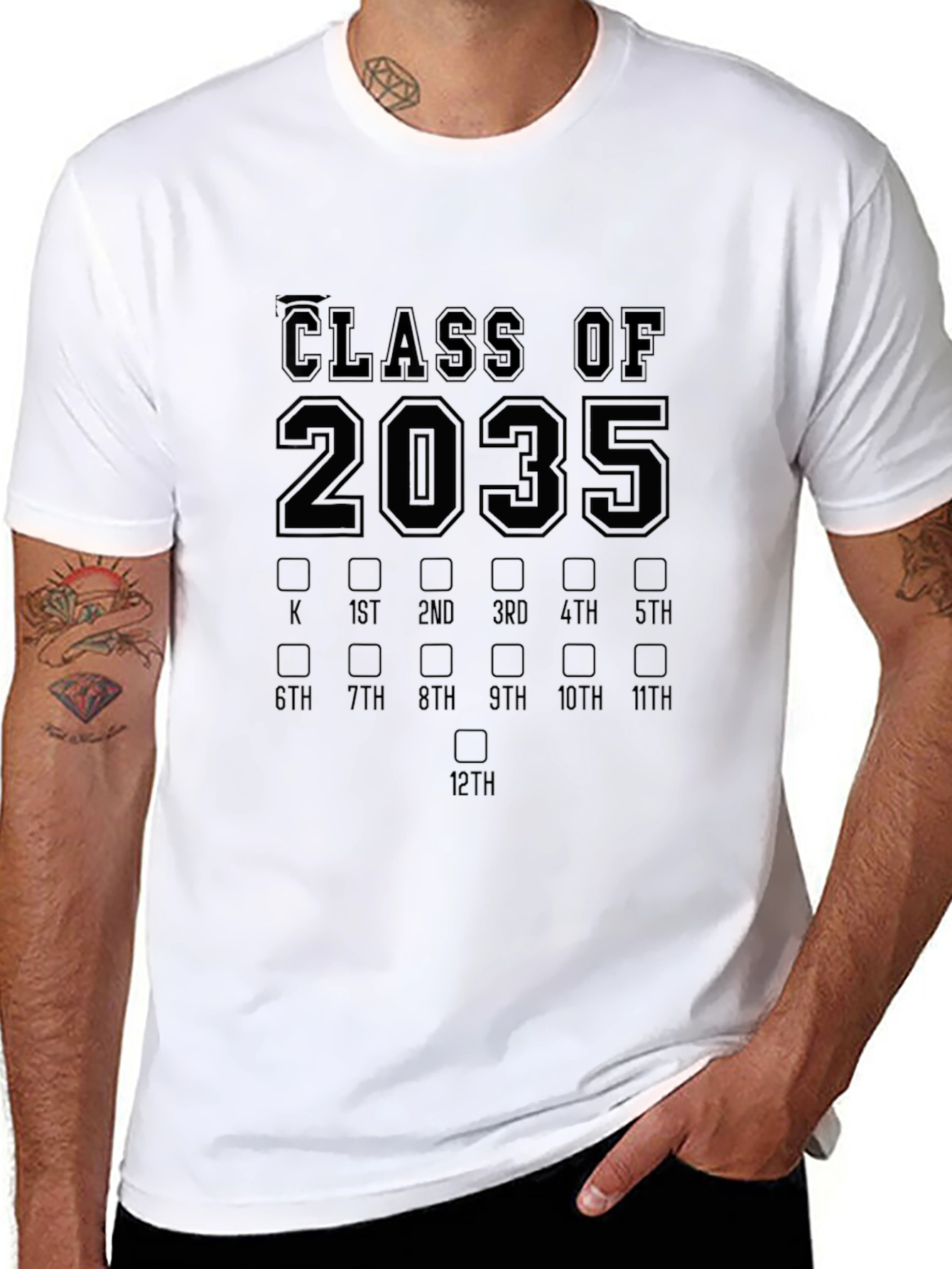 Class of 2035 Graduation Year T-Shirt
