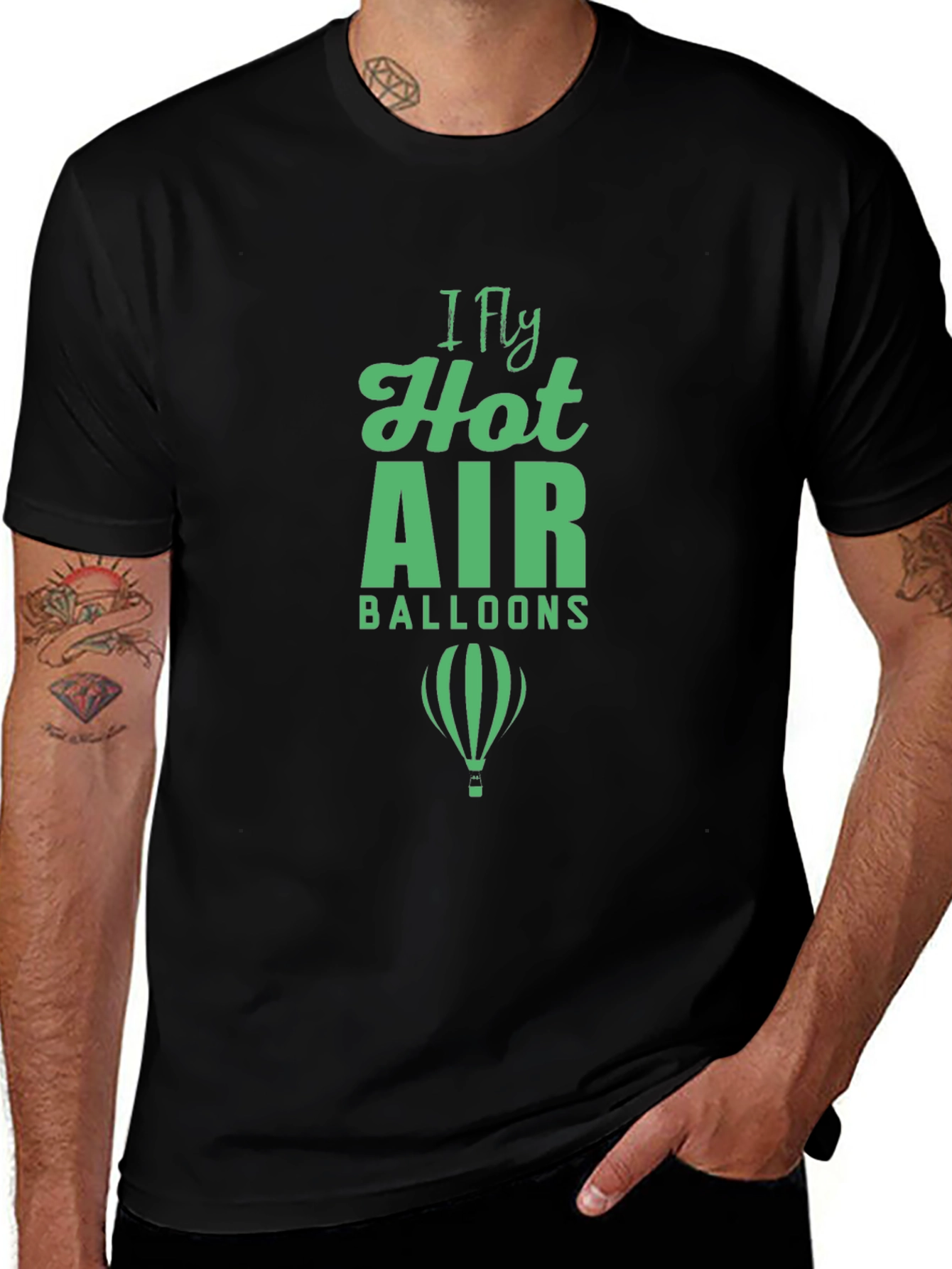 I Fly Hot Air Balloons T-Shirt