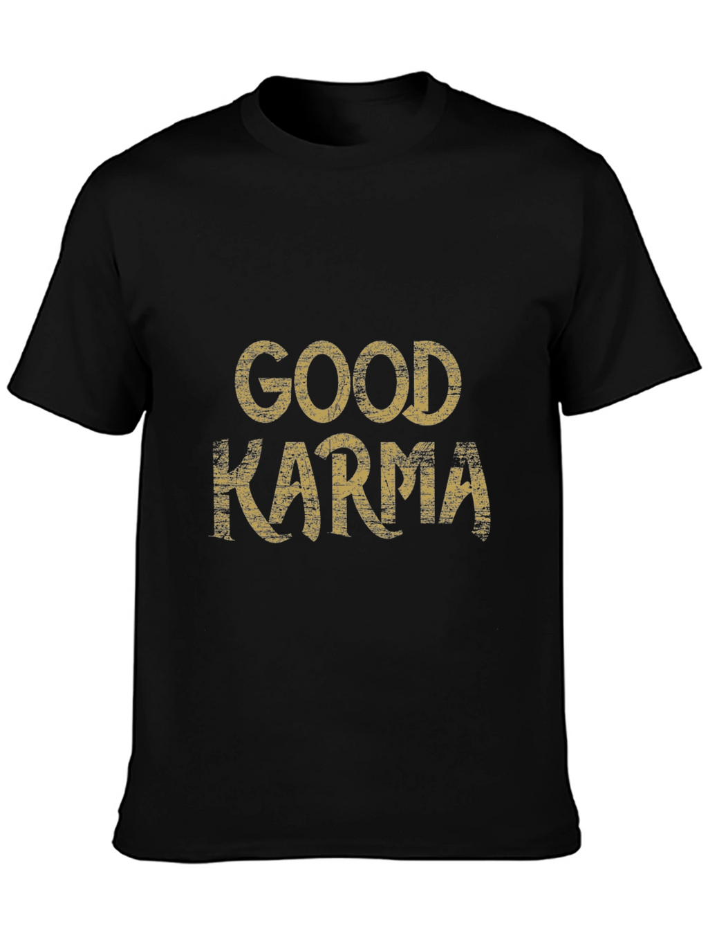 Good Karma Black Graphic Tee