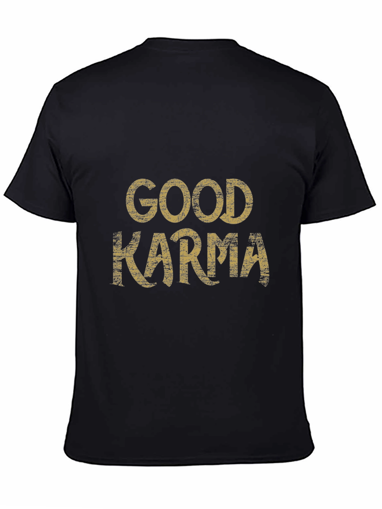 Good Karma Black Graphic Tee