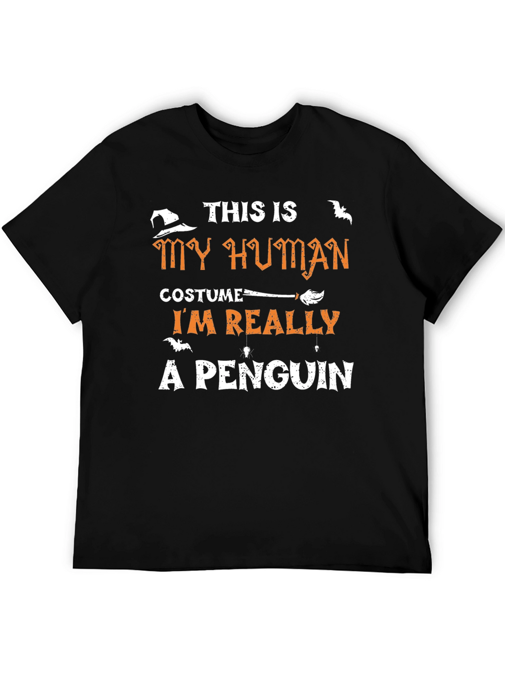 Human Costume Penguin Graphic T-Shirt