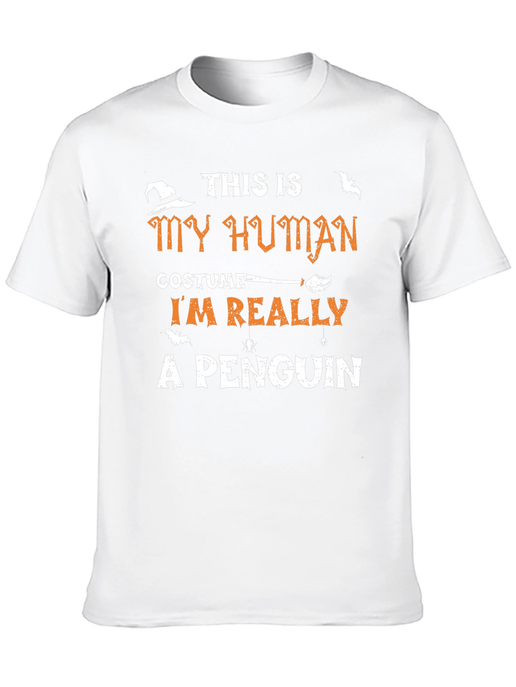 Human Costume Penguin Graphic T-Shirt