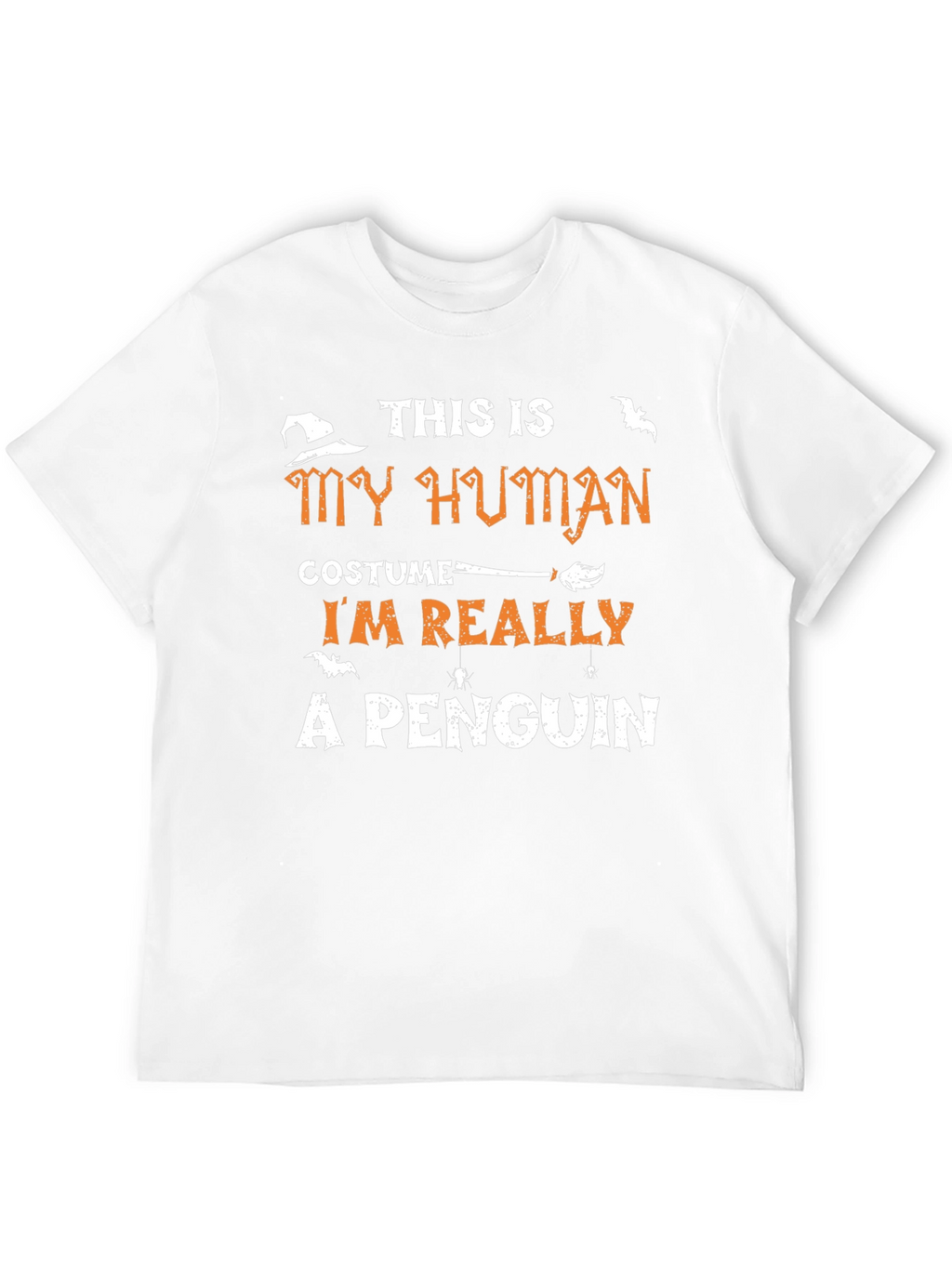 Human Costume Penguin Graphic T-Shirt