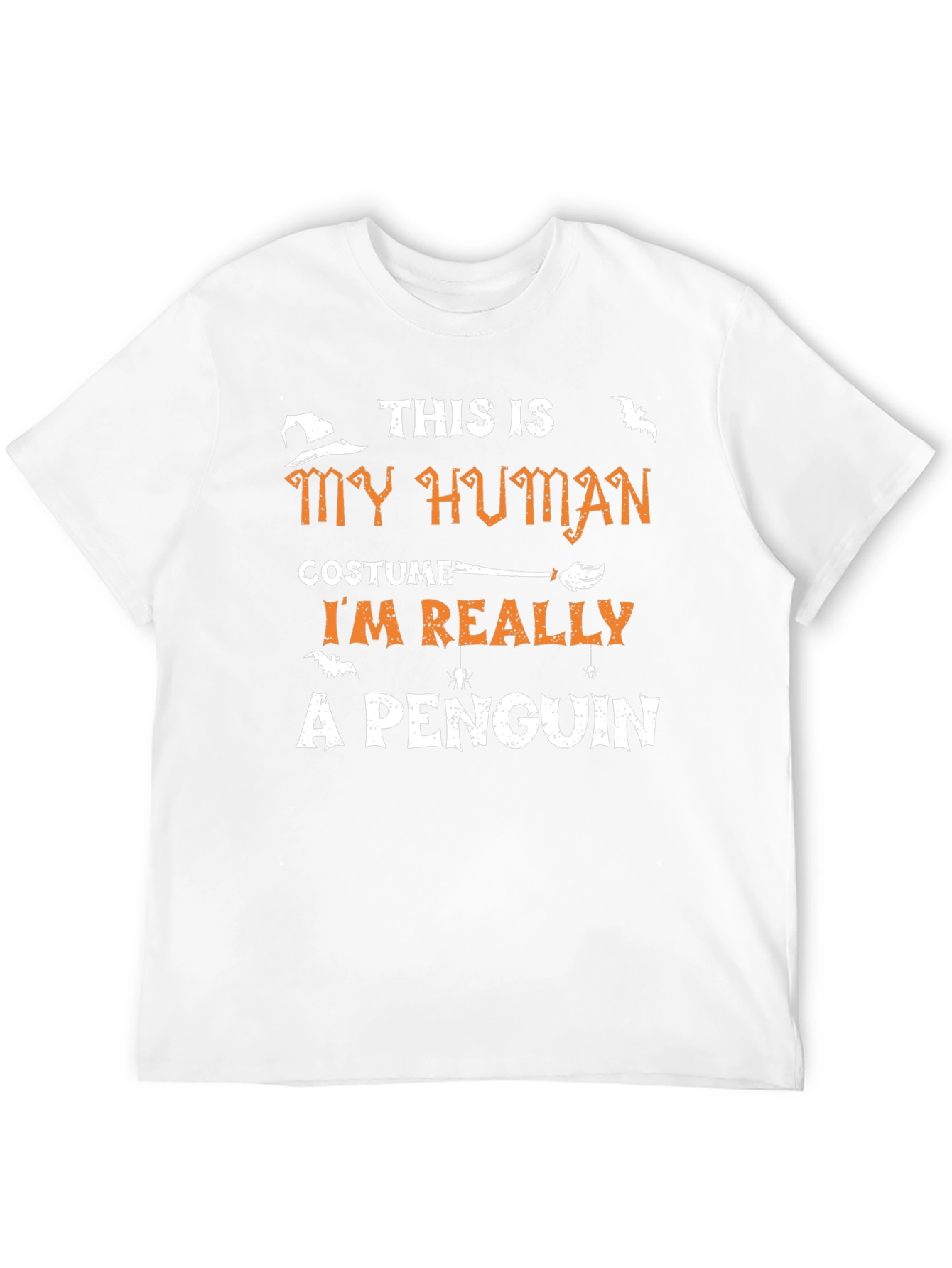 Human Costume Penguin Graphic T-Shirt