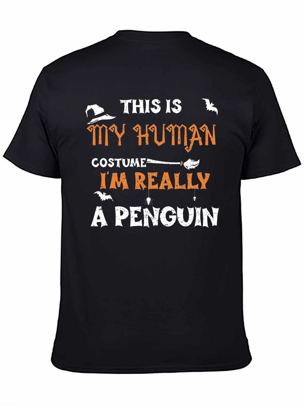 Human Costume Penguin Graphic T-Shirt