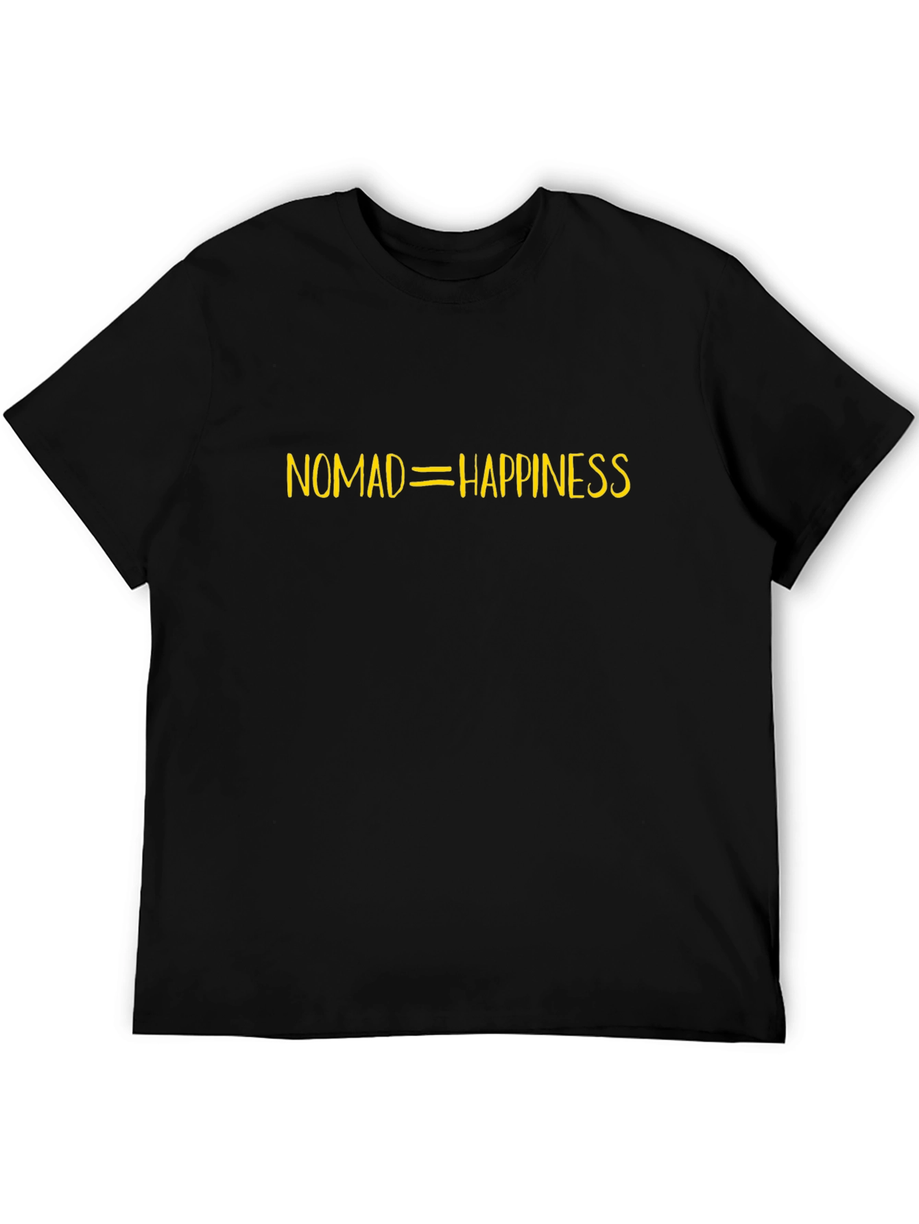 Nomad = Happiness Graphic Tee - Casual Comfort