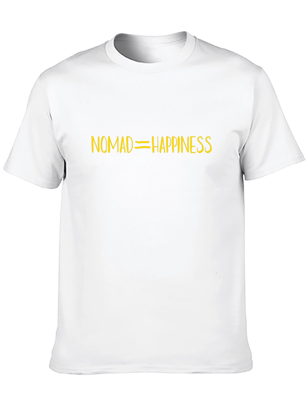 Nomad = Happiness Graphic Tee - Casual Comfort