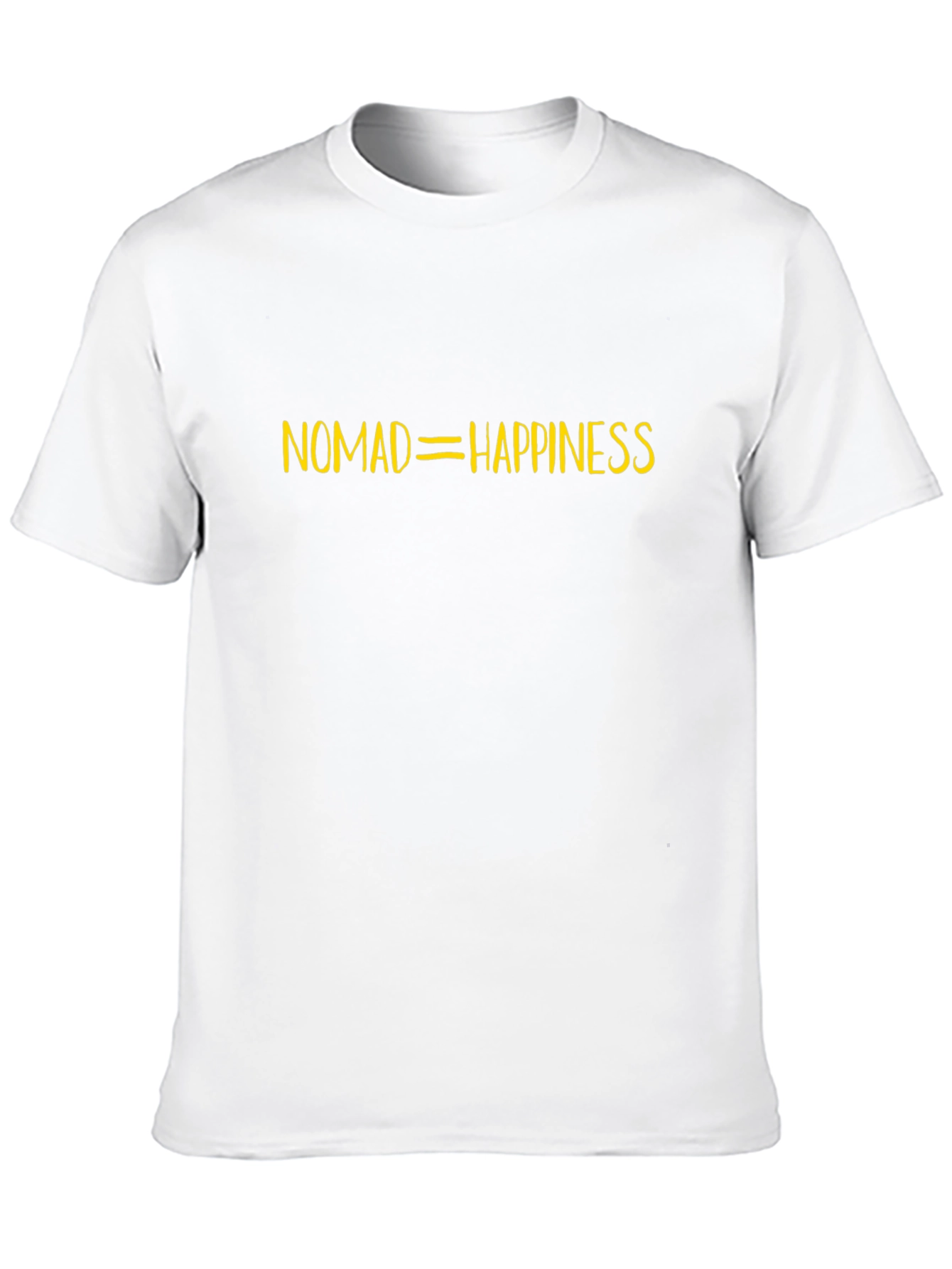 Nomad = Happiness Graphic Tee - Casual Comfort