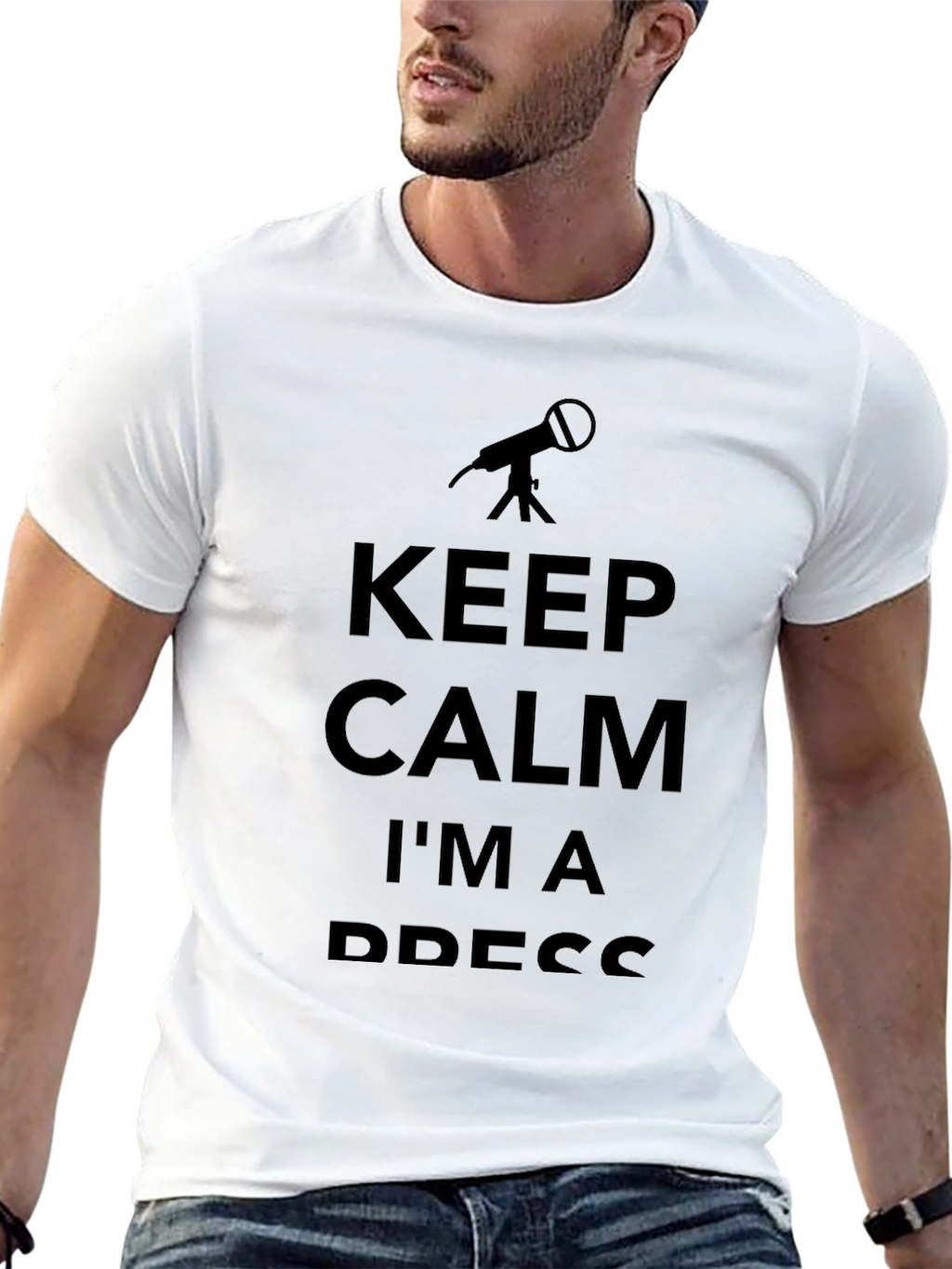 Keep Calm Im a Press T-Shirt
